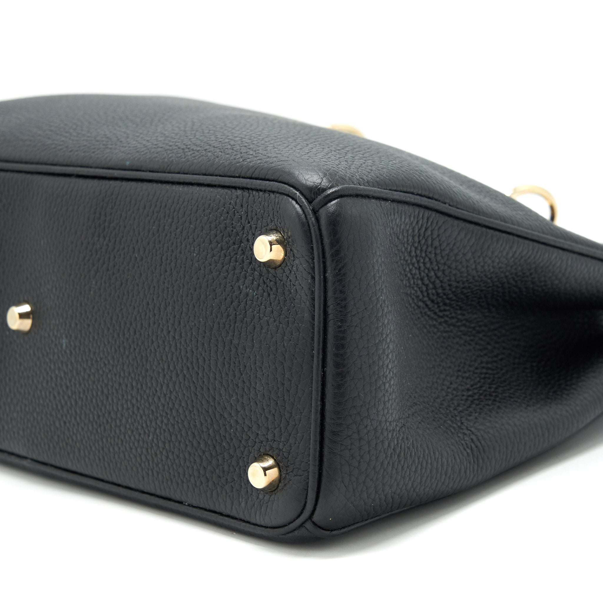 DIOR DIORISSIMO TOTE BAG BLACK LGHW
