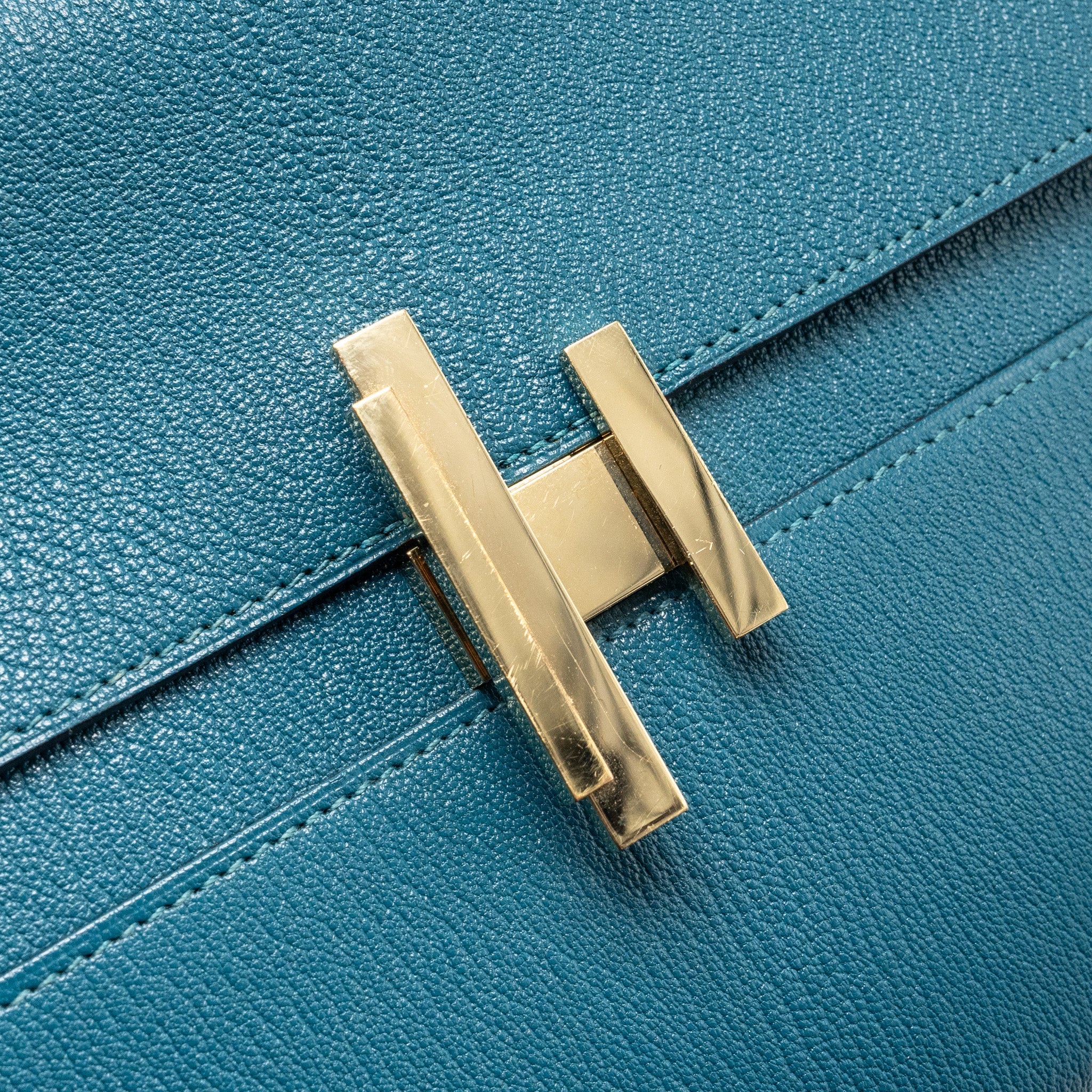 HERMES CINHETIC TO GO CHÈVRE MYSORE COLVERT GHW