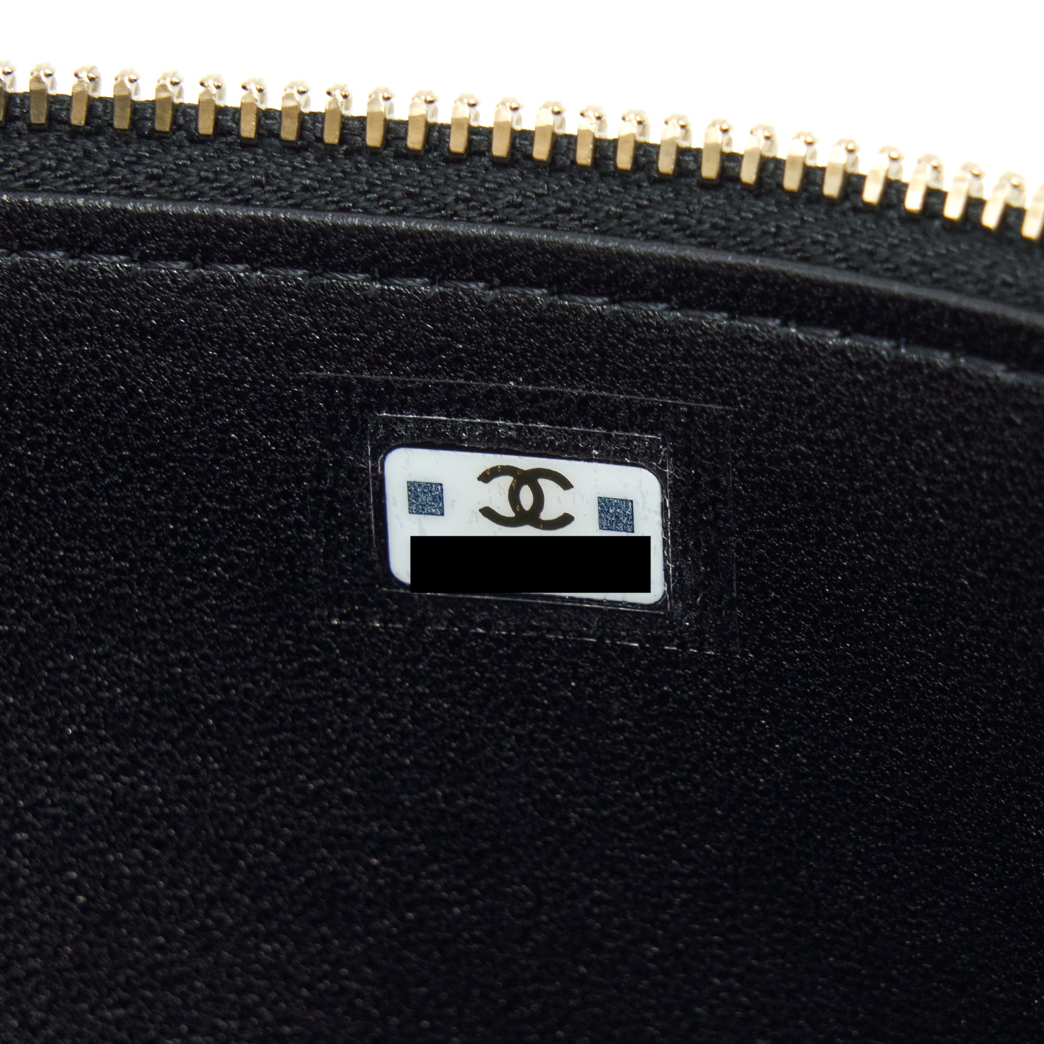 CHANEL 22A TOP HANDLE LONG VANITY WITH CHAIN LAMBSKIN BLACK LGHW