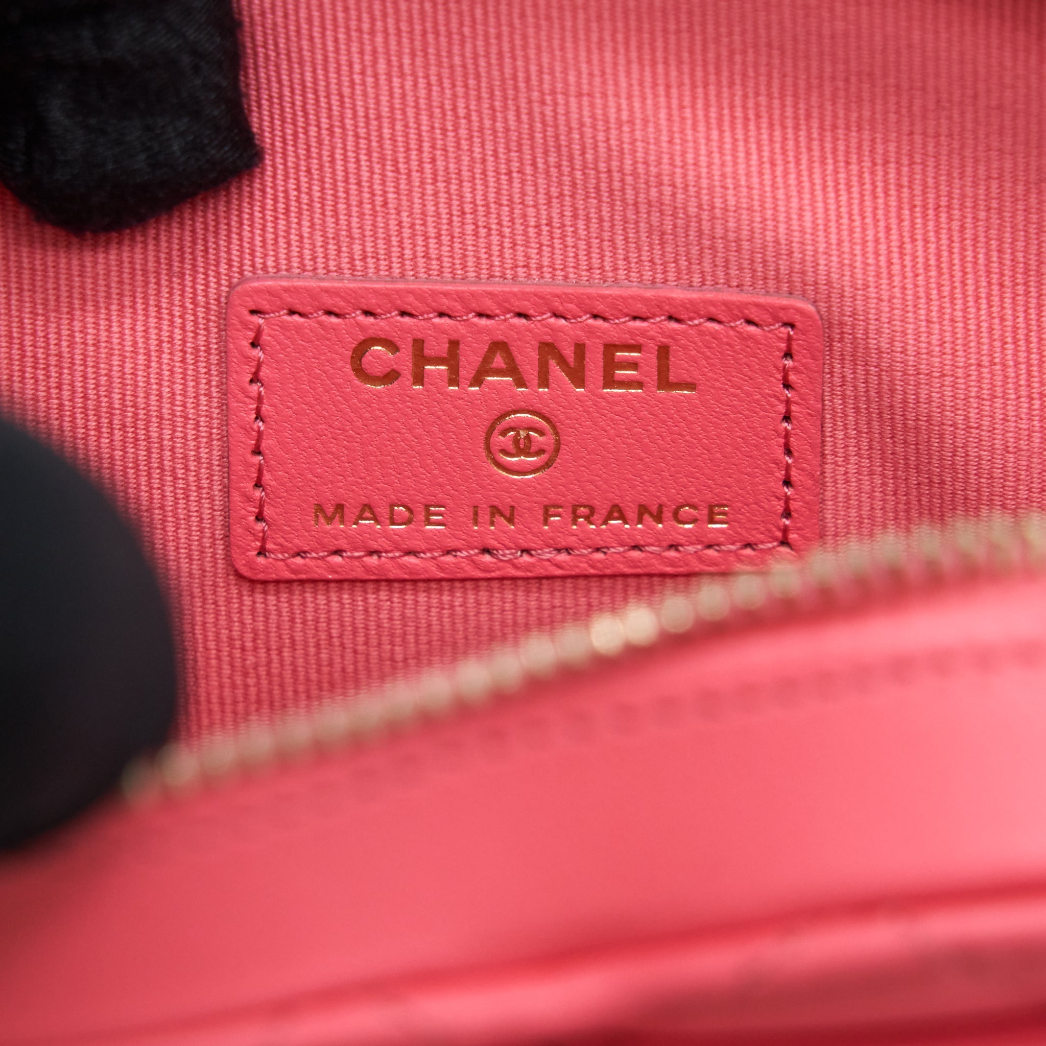 CHANEL 22S SMALL HEART BAG LAMBSKIN PINK LGHW