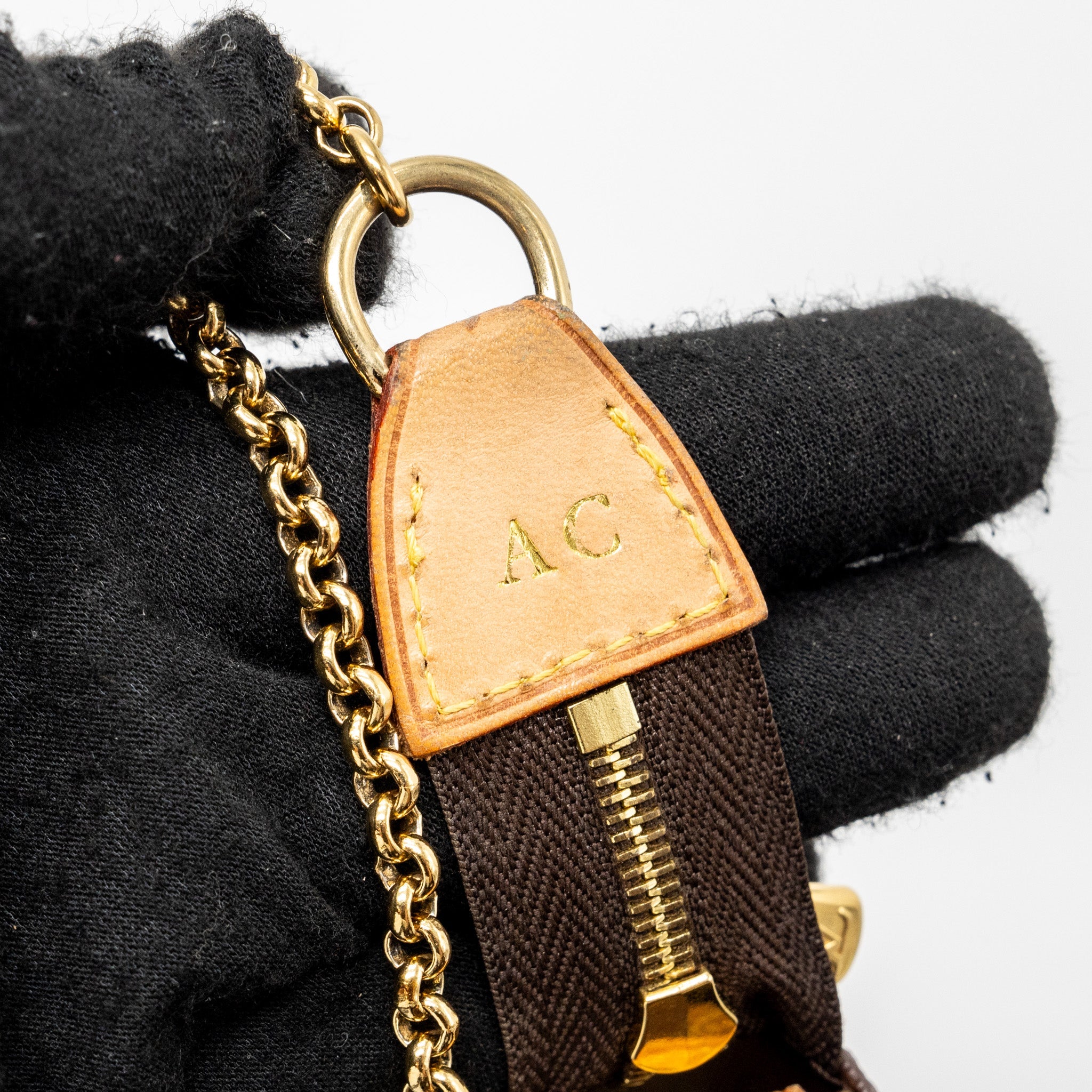 LOUIS VUITTON EVA POCHETTE MONOGRAM CANVAS GHW