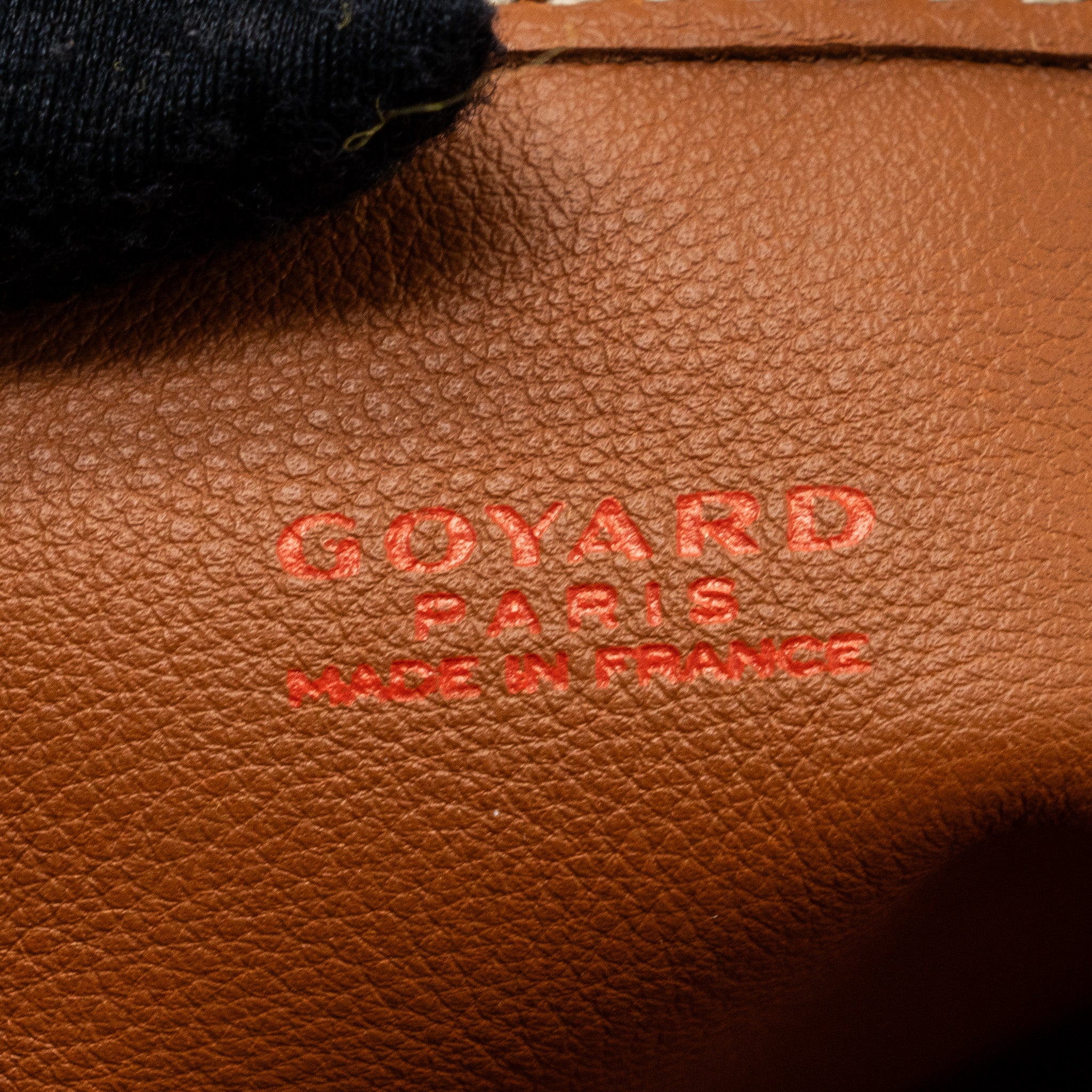 GOYARD ANJOU MINI REVERSIBLE TOTE BAG GOYARDINE CANVAS / LEATHER BROWN / MULTICOLOR