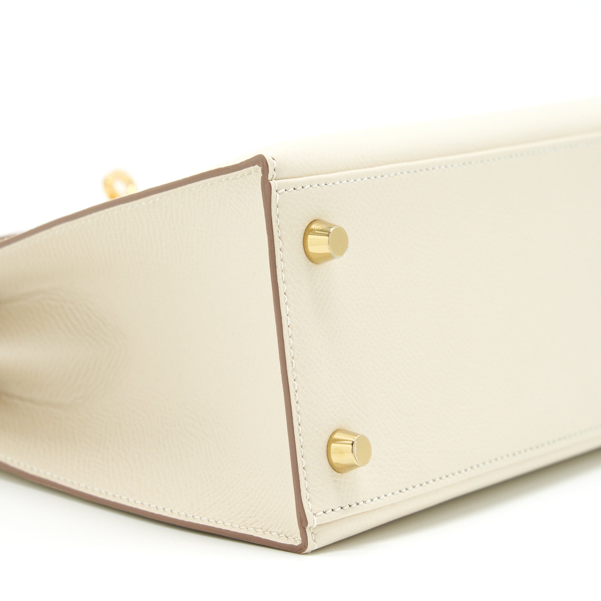 HERMES KELLY 25 SELLIER EPSOM CRAIE GHW