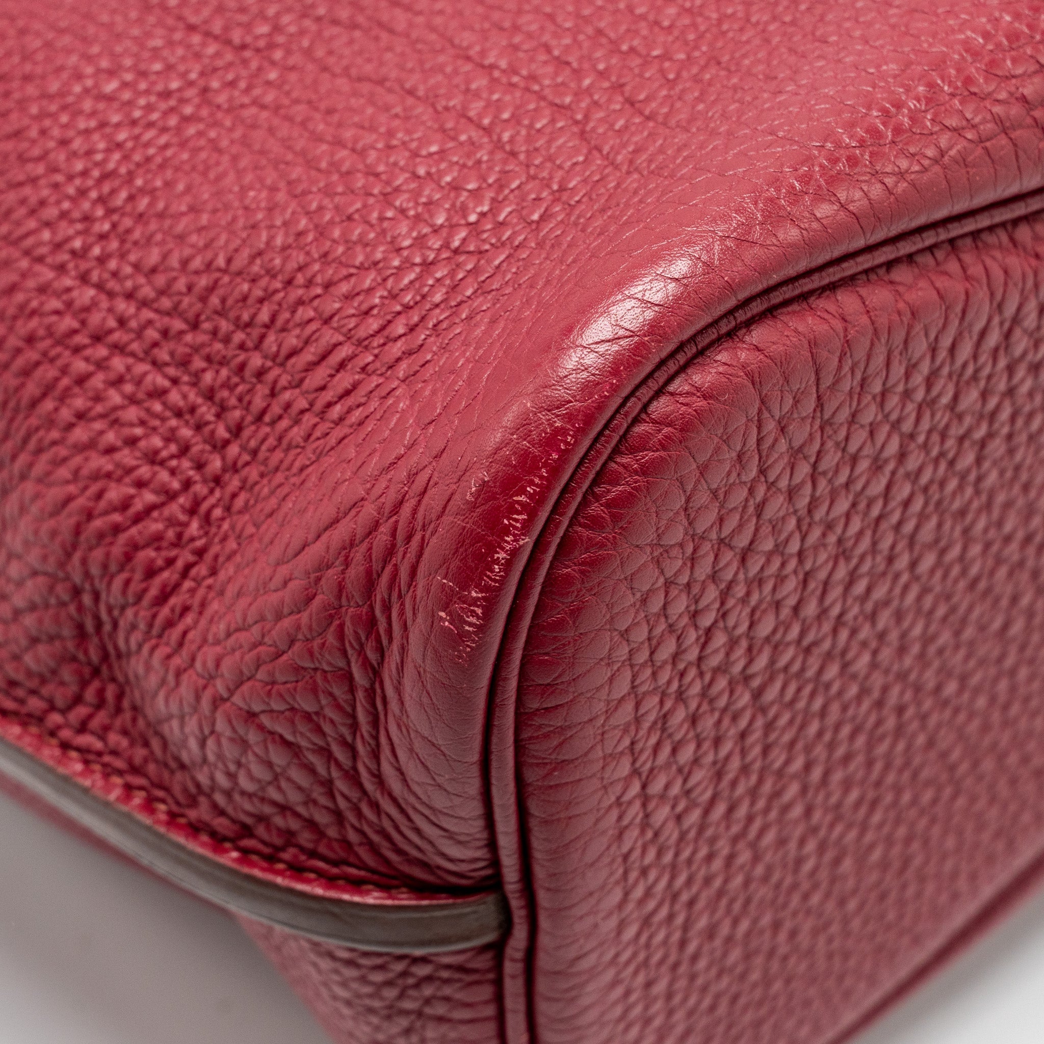 HERMES SO KELLY 26 CLEMENCE ROUGE GRENAT SHW