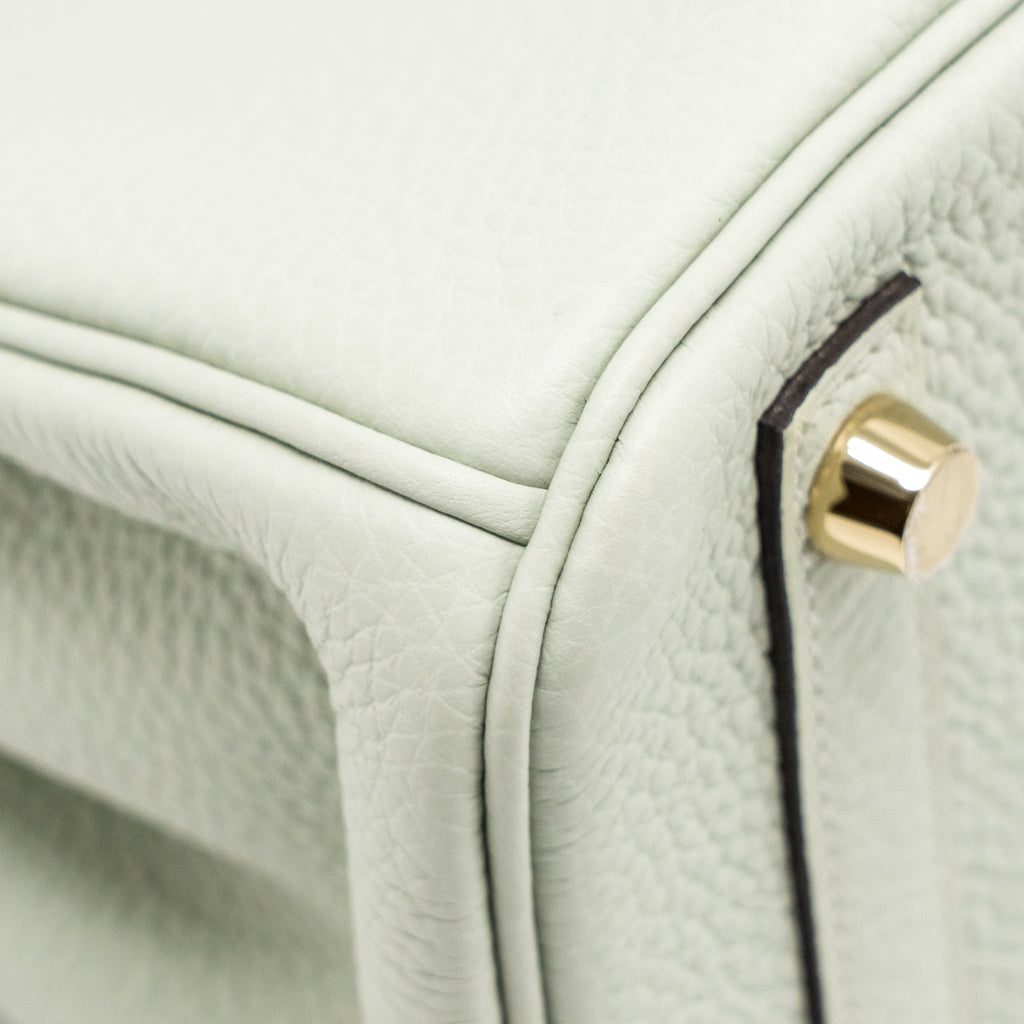 HERMES BIRKIN 25 TOGO GRIS NEVE GHW