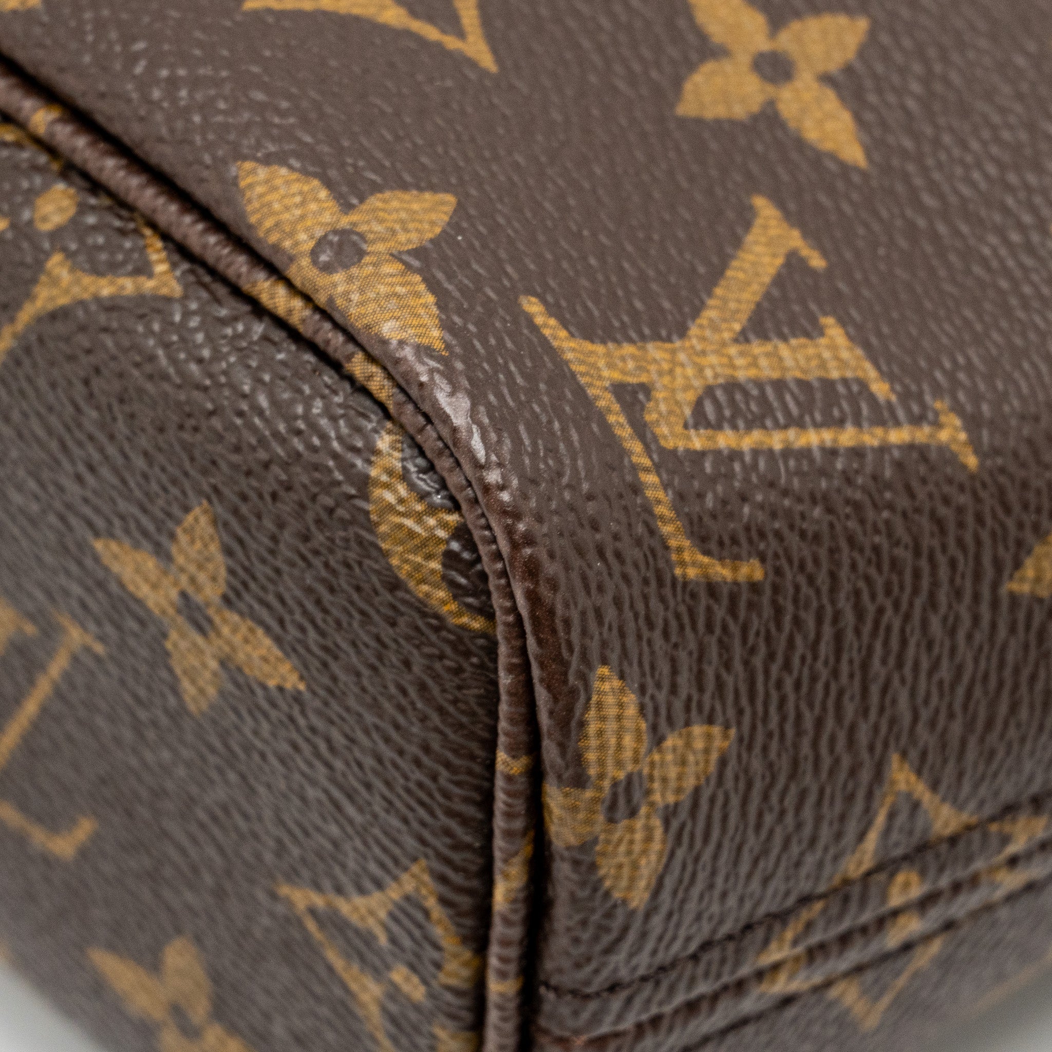 LOUIS VUITTON NEVERFULL BB BEIGE STRAP MONOGRAM CANVAS GHW