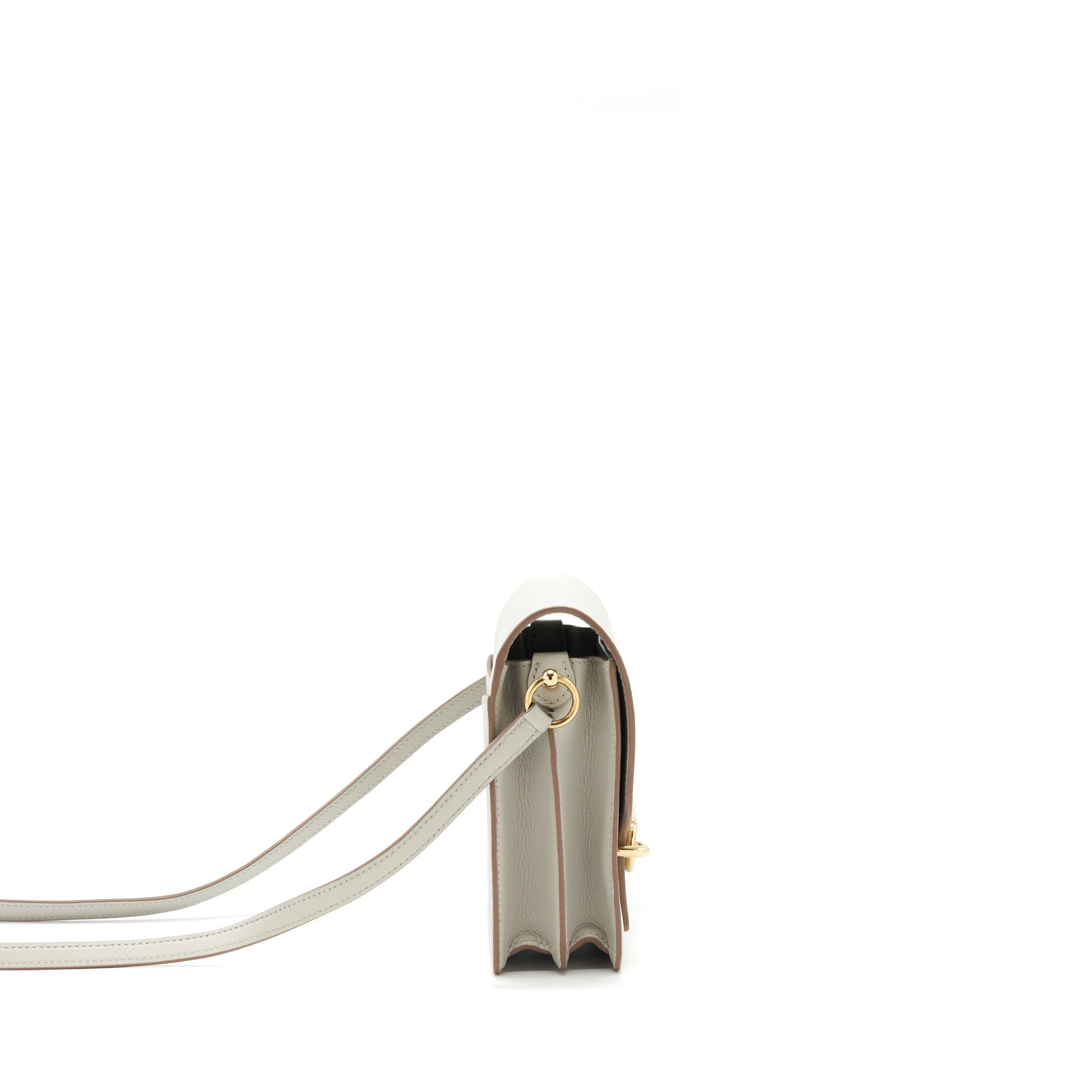 HERMES ROULIS MINI EVERCOLOR GRIS PEARL GHW