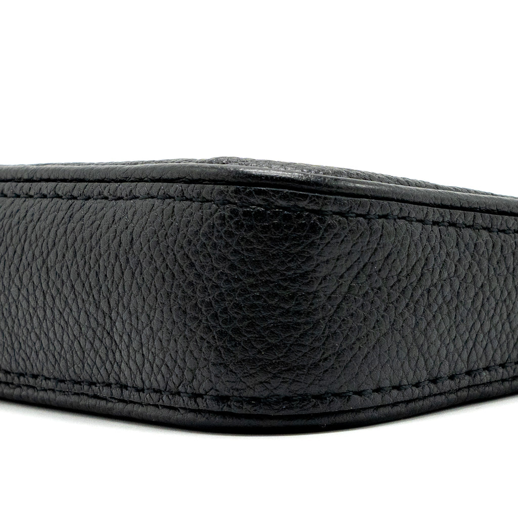 LOUIS VUITTON EASY POUCH ON STRAP MONOGRAM EMPREINTE BLACK GHW (NEW VERSION)