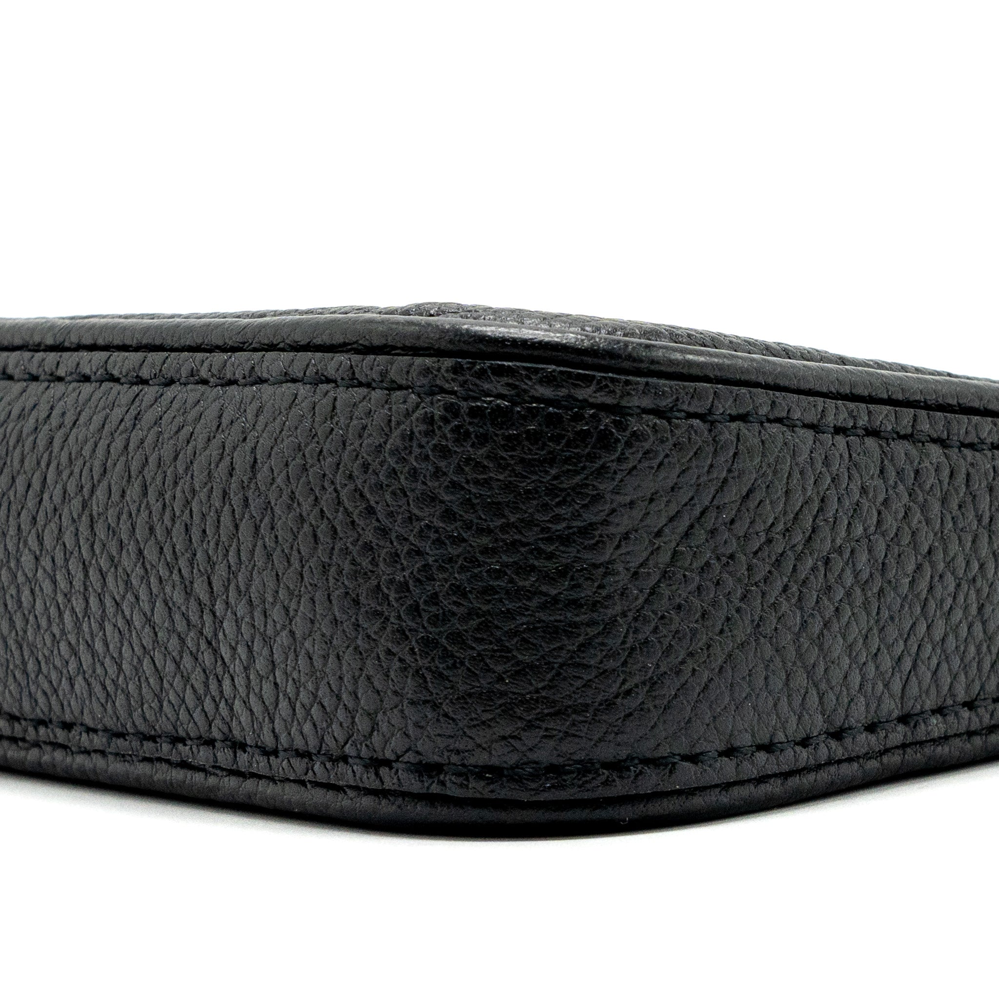 LOUIS VUITTON EASY POUCH ON STRAP MONOGRAM EMPREINTE BLACK GHW (NEW VERSION)