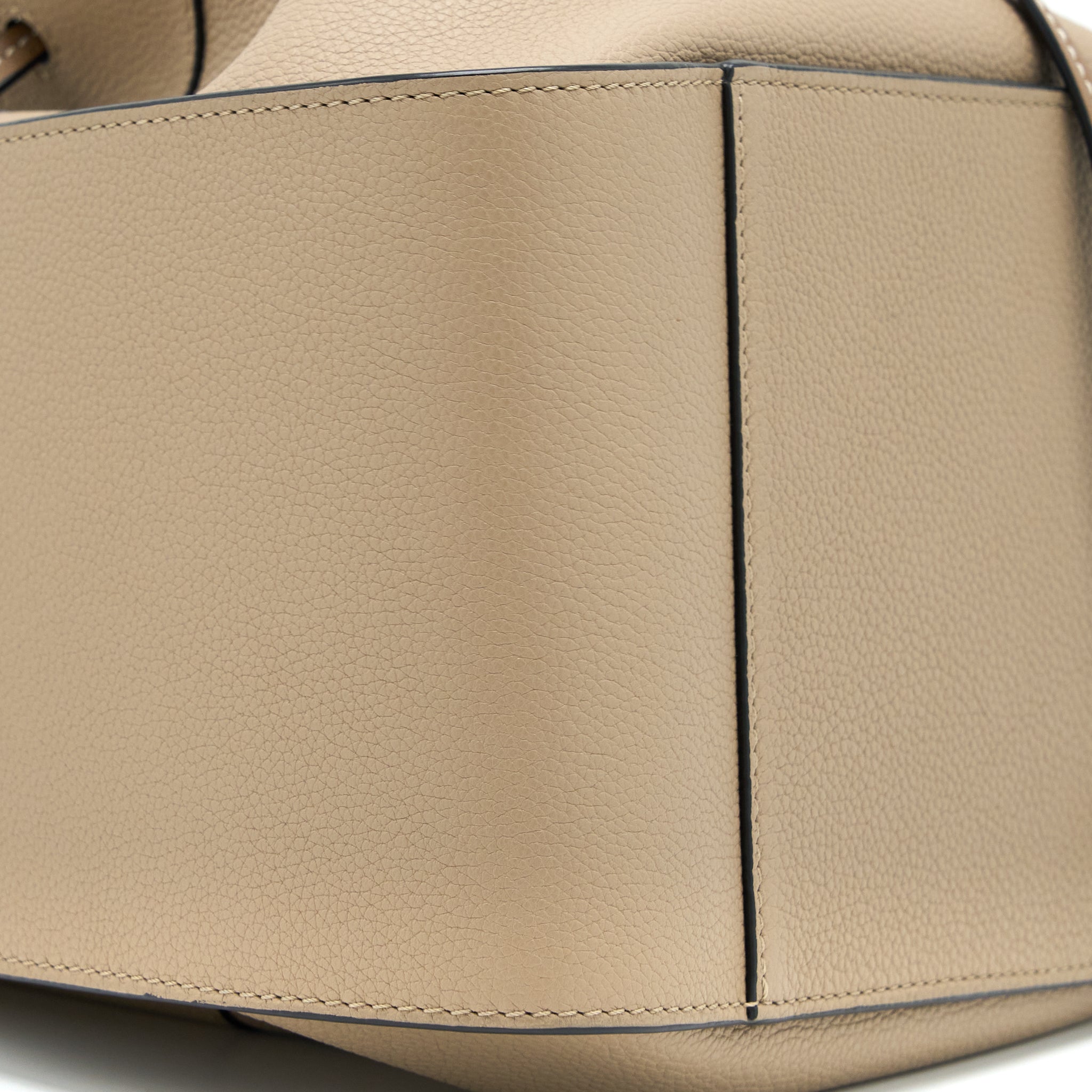 LOEWE SMALL HAMMOCK CALFSKIN SAND GHW