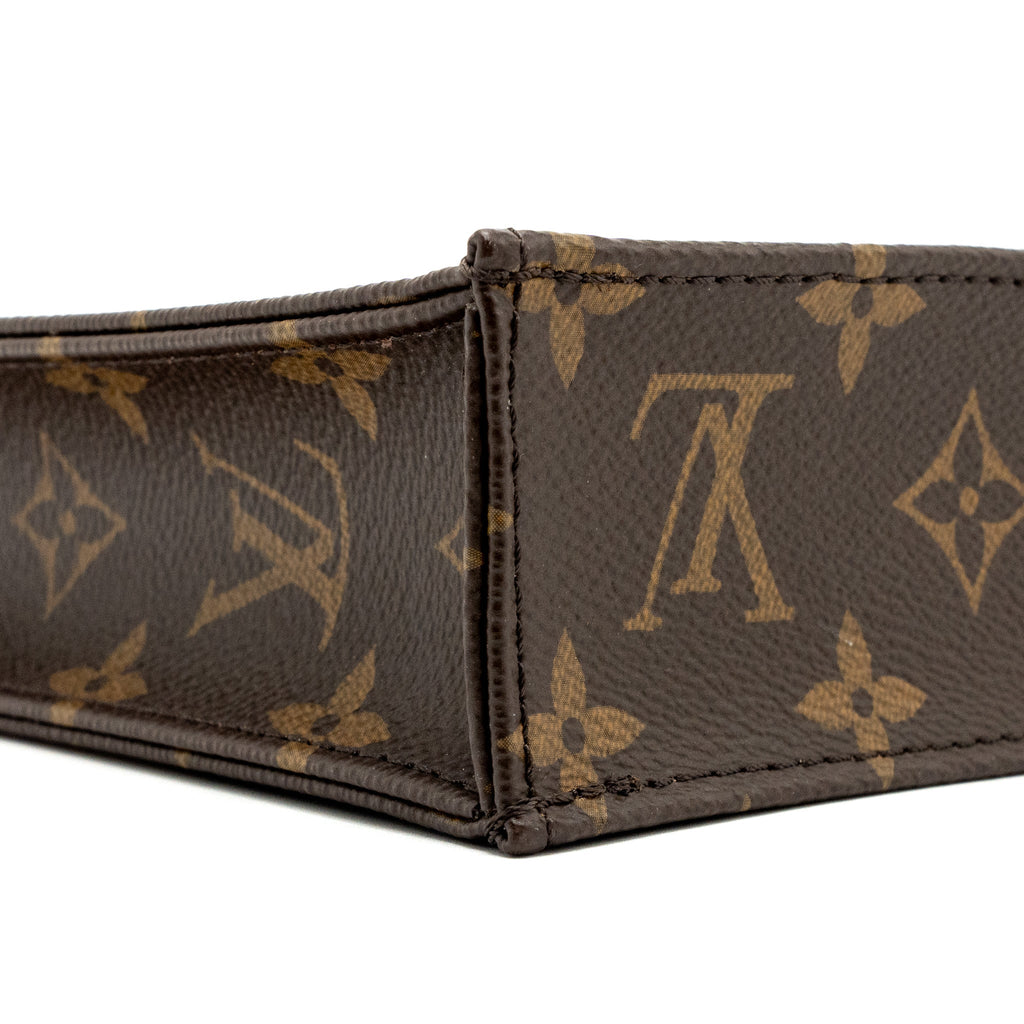 LOUIS VUITTON PETIT SAC PLAT MONOGRAM CANVAS GHW