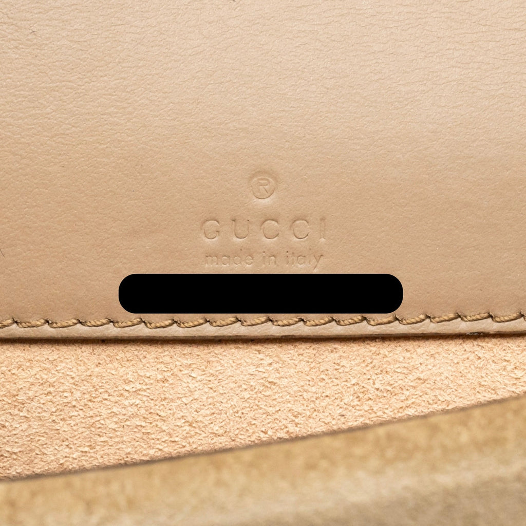 GUCCI SUPER MINI DIONYSUS CANVAS / SUEDE LEATHER BEIGE SHW