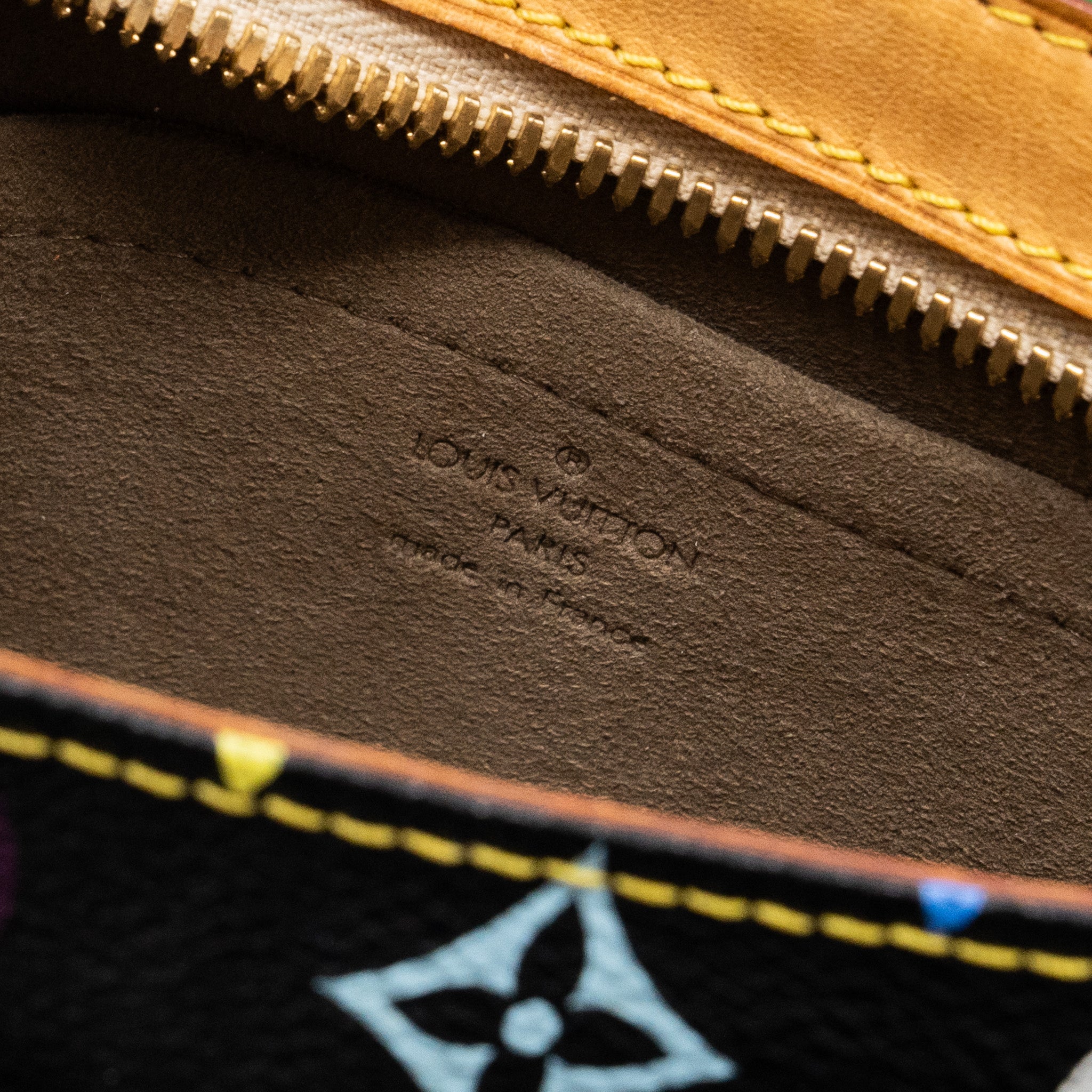 LOUIS VUITTON VINTAGE LODGE BAG MULTICOLOUR MONOGRAM CANVAS BLACK GHW