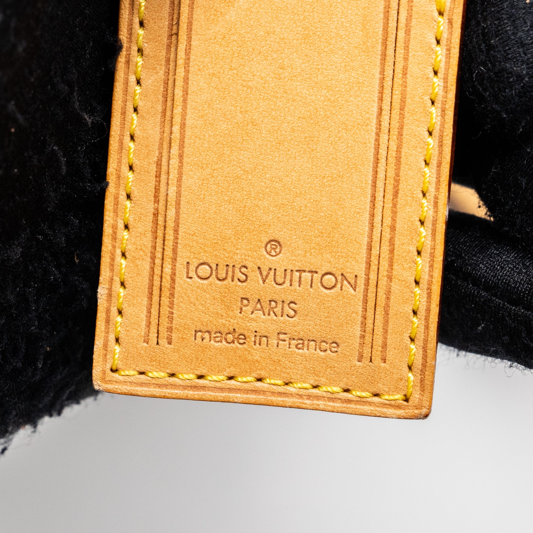 LOUIS VUITTON VINTAGE LODGE BAG MULTICOLOUR MONOGRAM CANVAS BLACK GHW