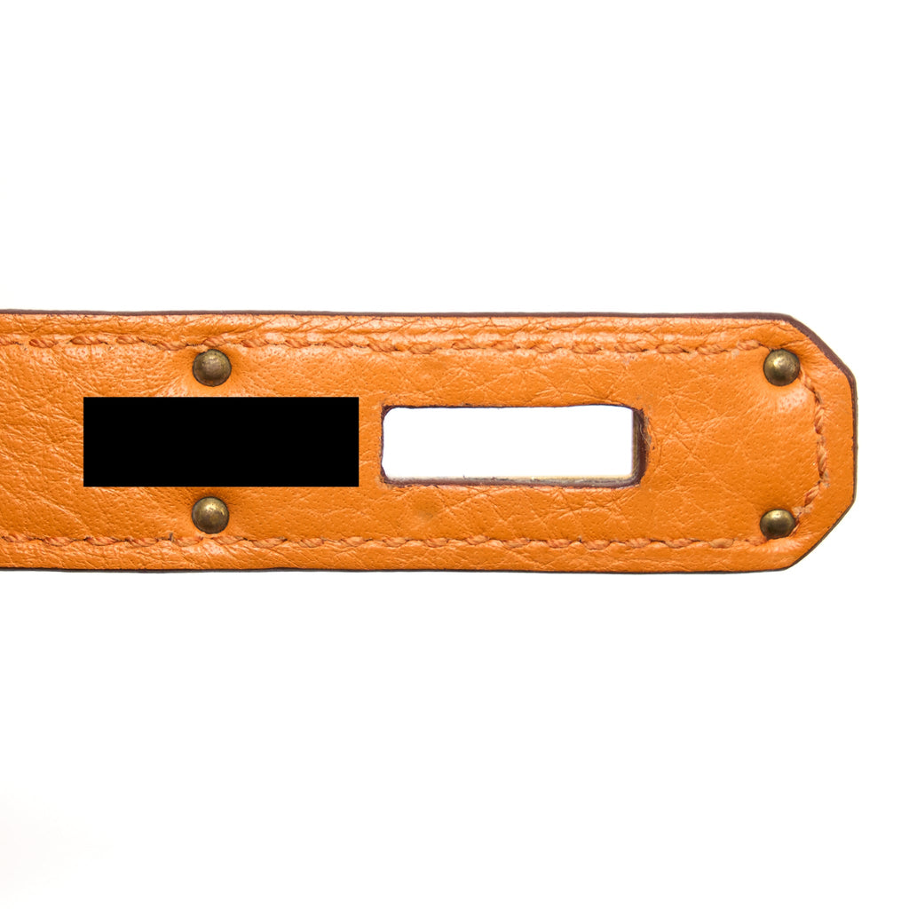 HERMES KELLY 32 CLEMENCE 93 ORANGE GHW