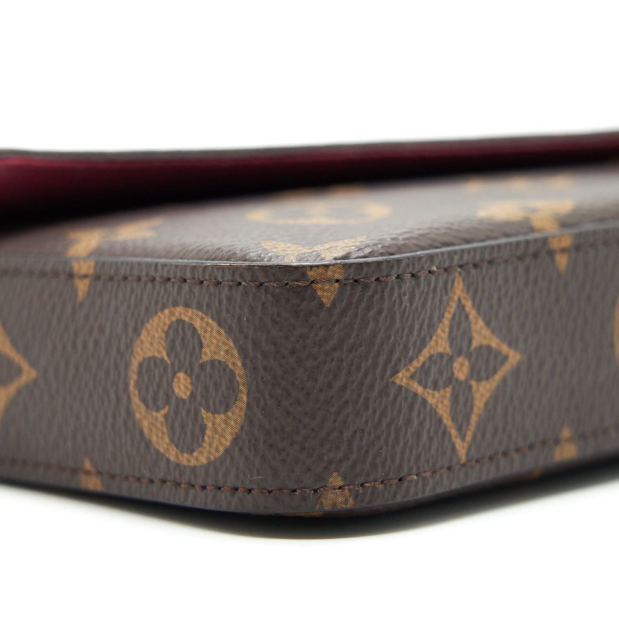 LOUIS VUITTON FELICIE POCHETTE (ZIPPED POCKET LOST)