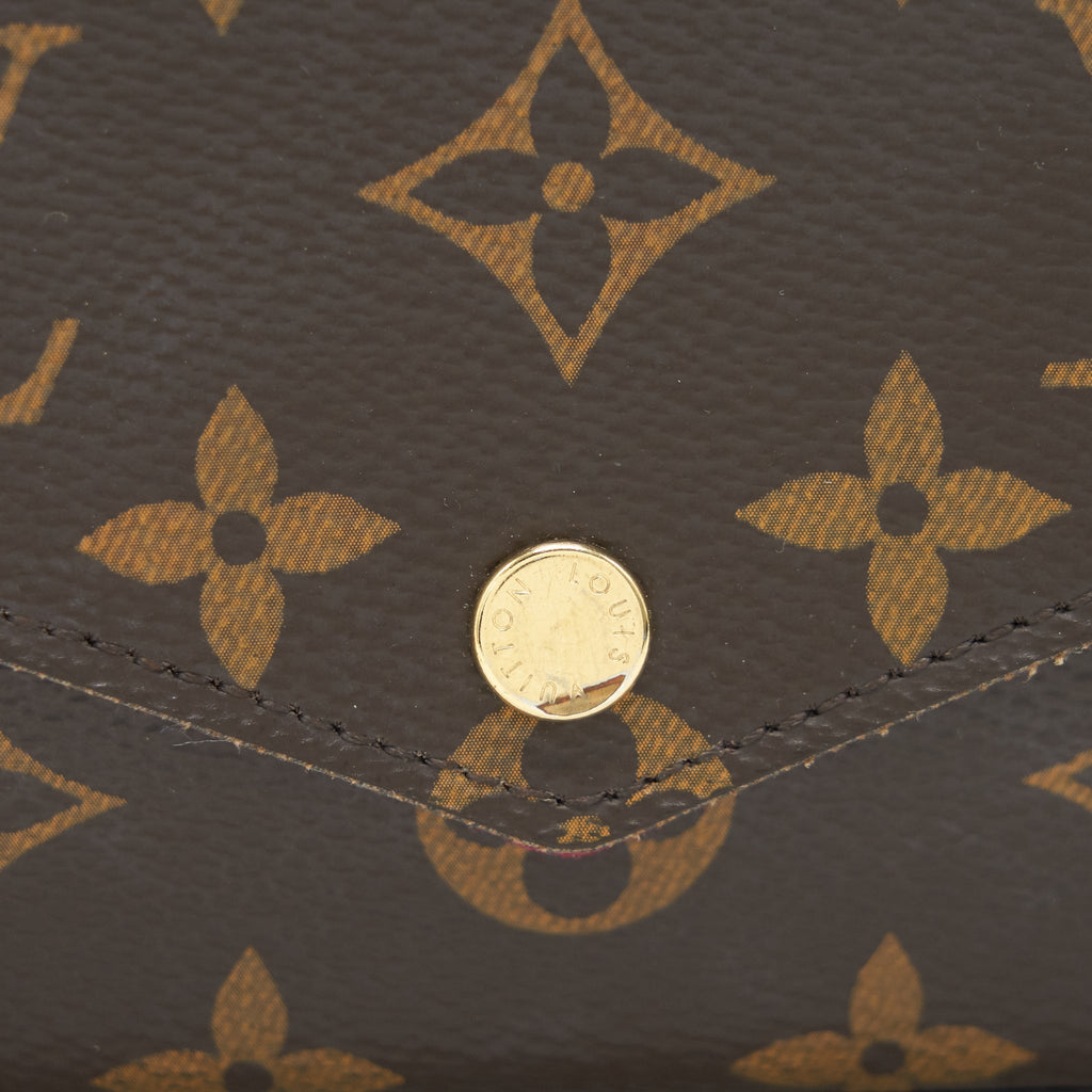 LOUIS VUITTON FELICIE POCHETTE (ZIPPED POCKET LOST)