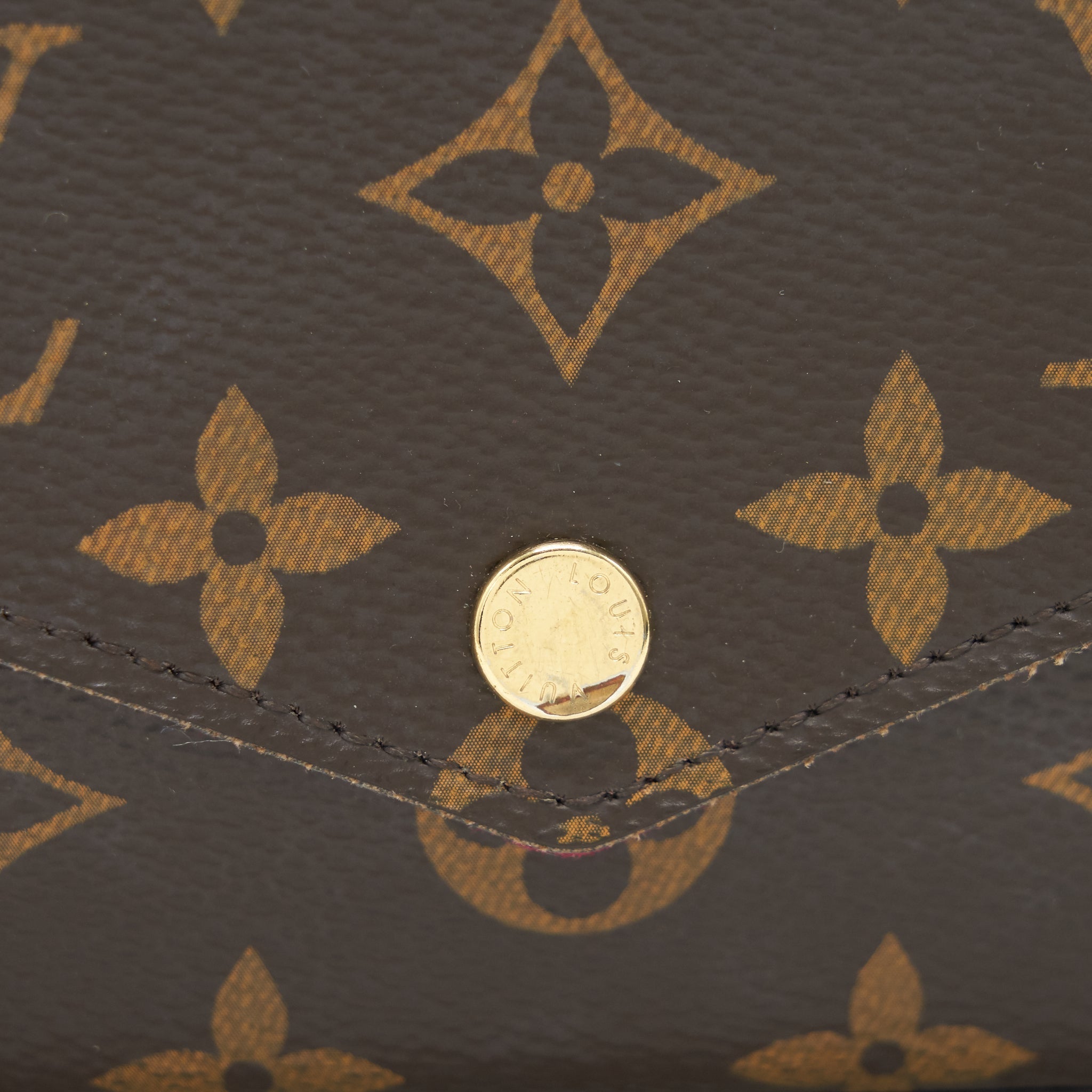 LOUIS VUITTON FELICIE POCHETTE (ZIPPED POCKET LOST)