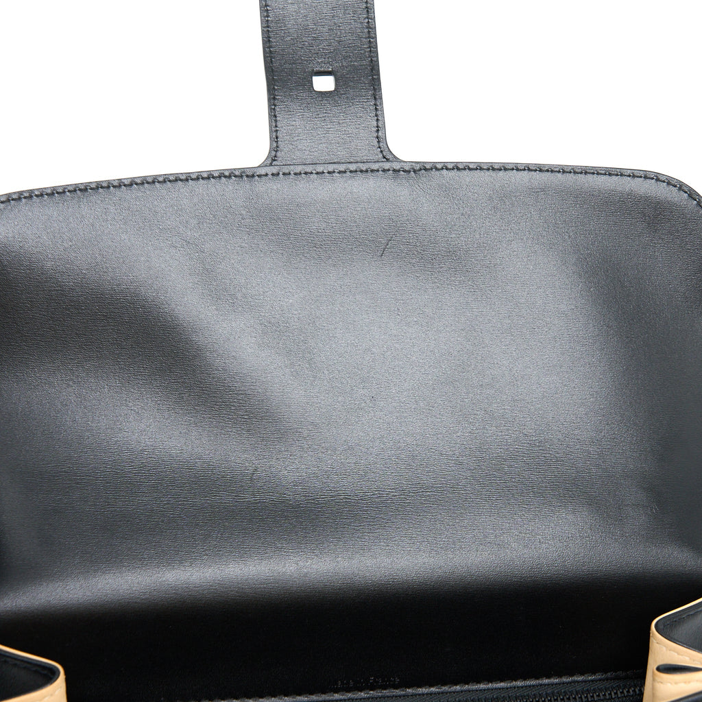 DELVAUX L’HUMOUR BRILLANT CECI N'EST PAS UN DELVAUX BAG BLACK