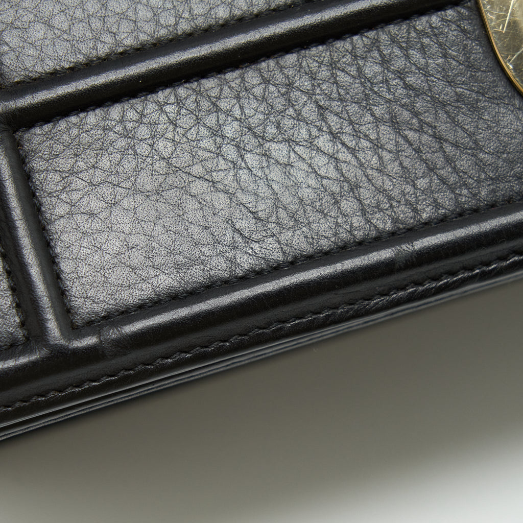 DIOR MEDIUM DIORAMA BLACK GHW