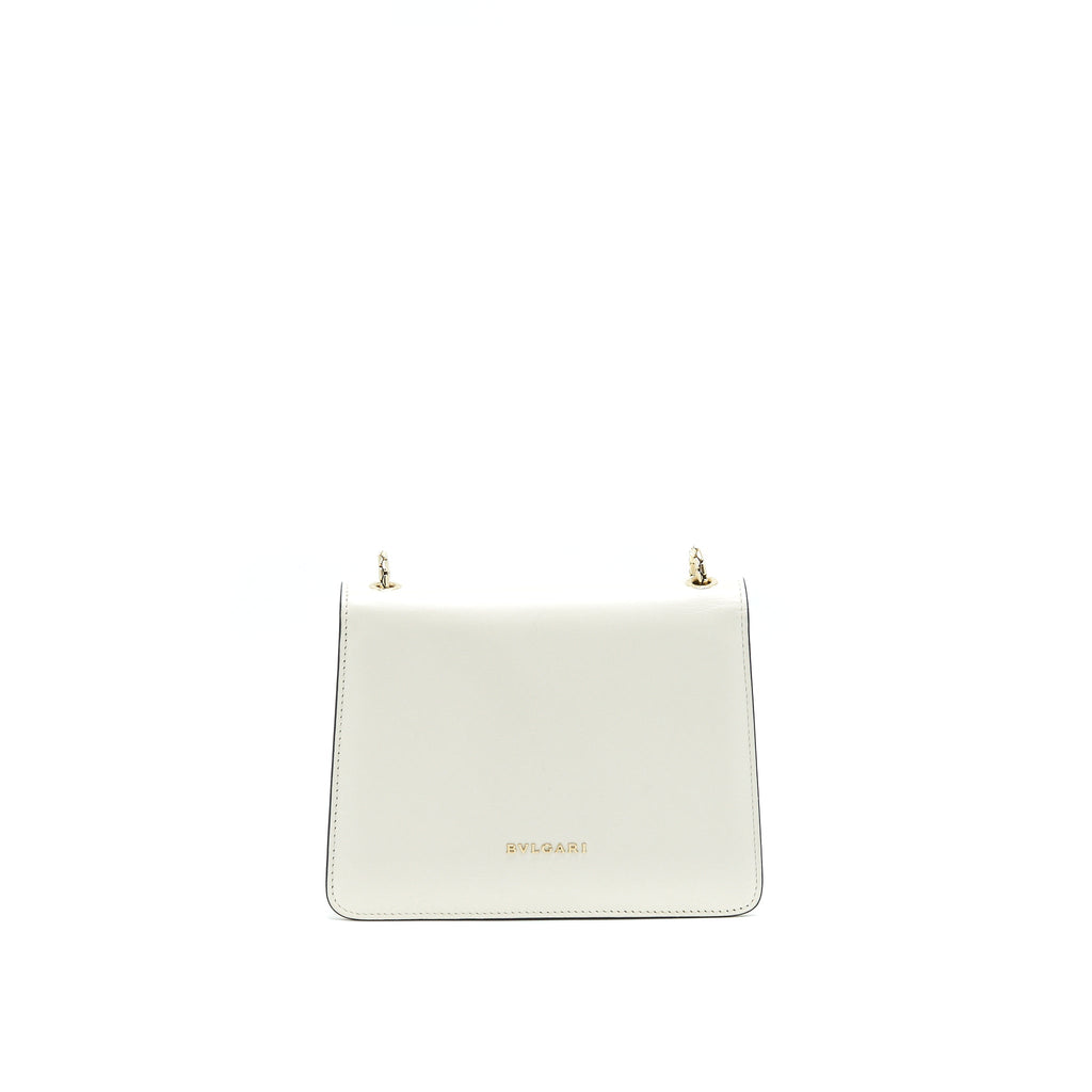 BVLGARI SERPENTI FOREVER CROSSBODY BAG LIMITED EDITION WHITE