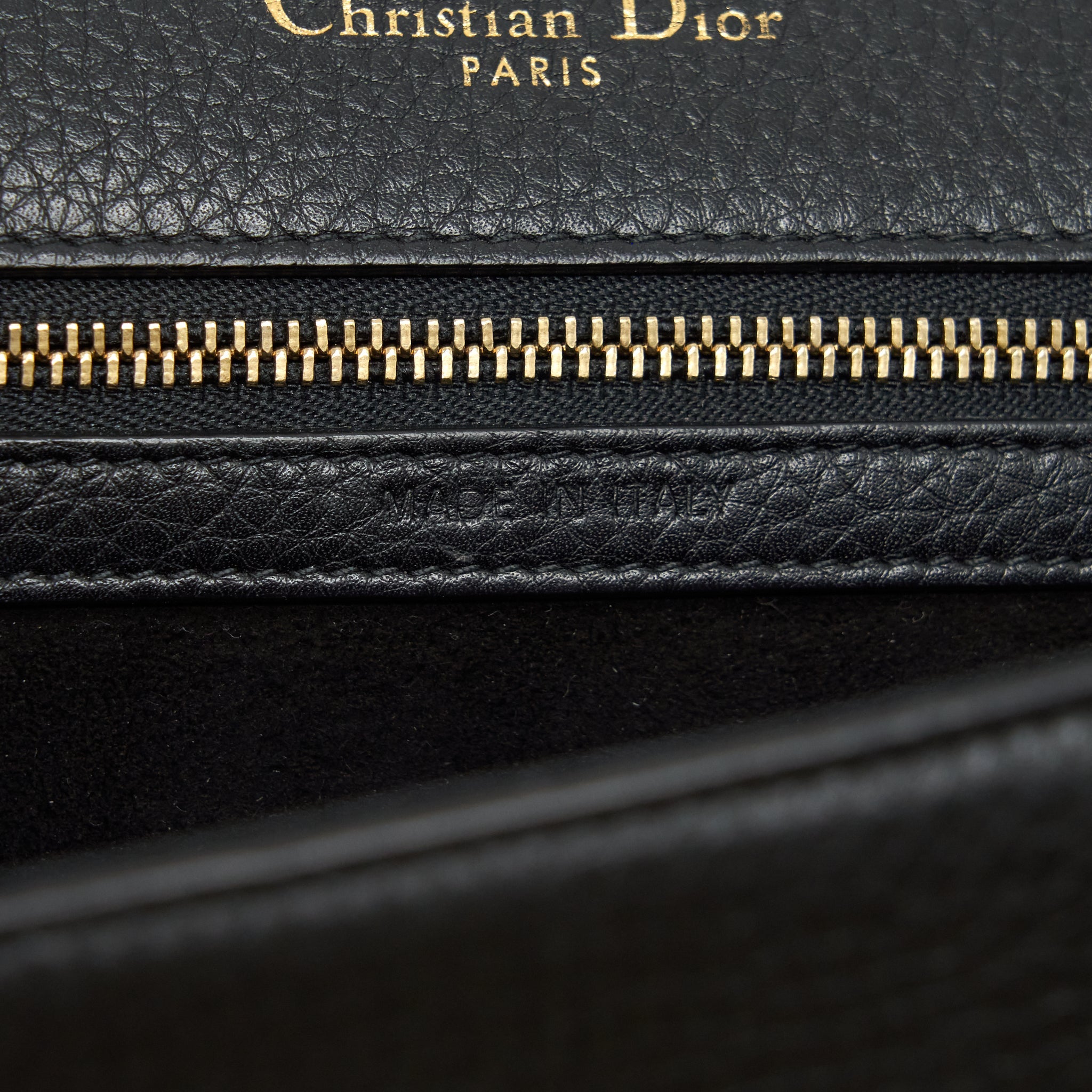 DIOR MEDIUM DIORAMA BLACK GHW