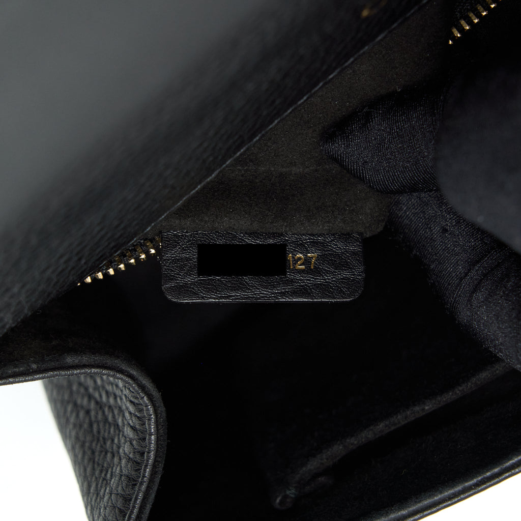DIOR MEDIUM DIORAMA BLACK GHW