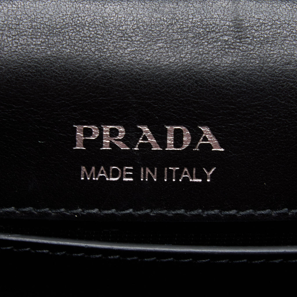 PRADA PLEX RIBBON BAG CRYSTAL CALFSKIN MULTICOLOUR SHW