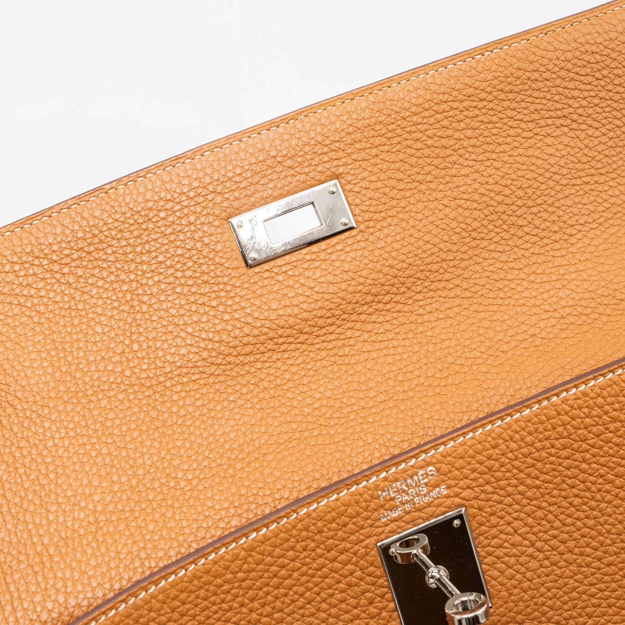 HERMES KELLY 35 TOGO GOLD SHW