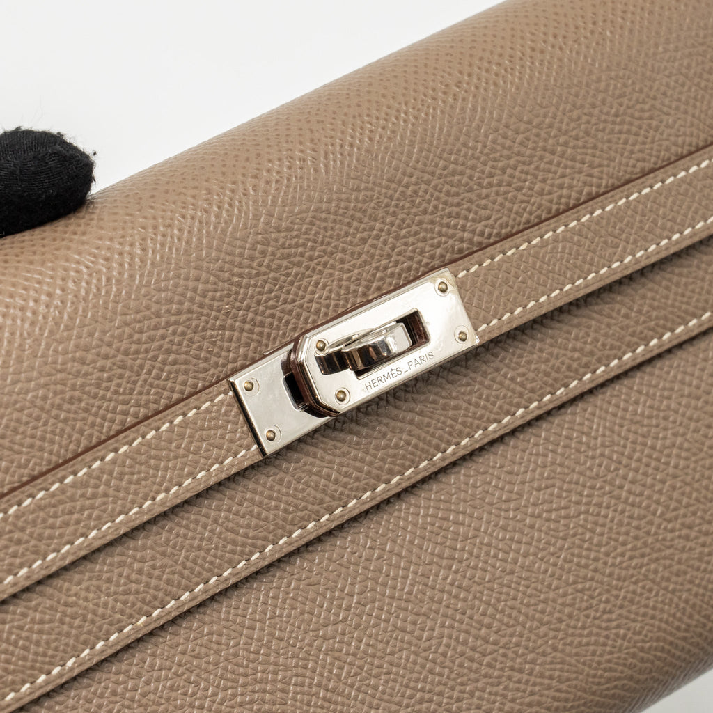 HERMES CLASSIC KELLY LONG WALLET EPSOM ETOUPE SHW