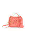 CHANEL VANITY CASE MEDIUM CAVIAR PINK GHW