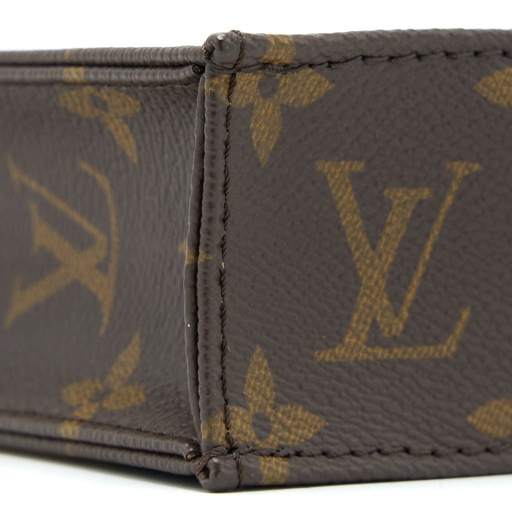 LOUIS VUITTON PETIT SAC PLAT MONOGRAM CANVAS GHW (NEW VERSION)