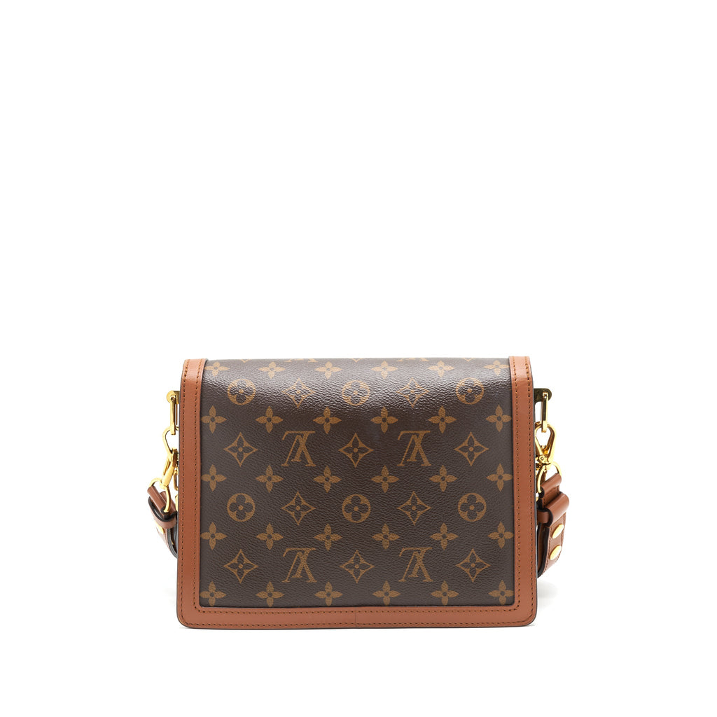 LOUIS VUITTON DAUPHINE FLAP BAG REVERSE MONOGRAM