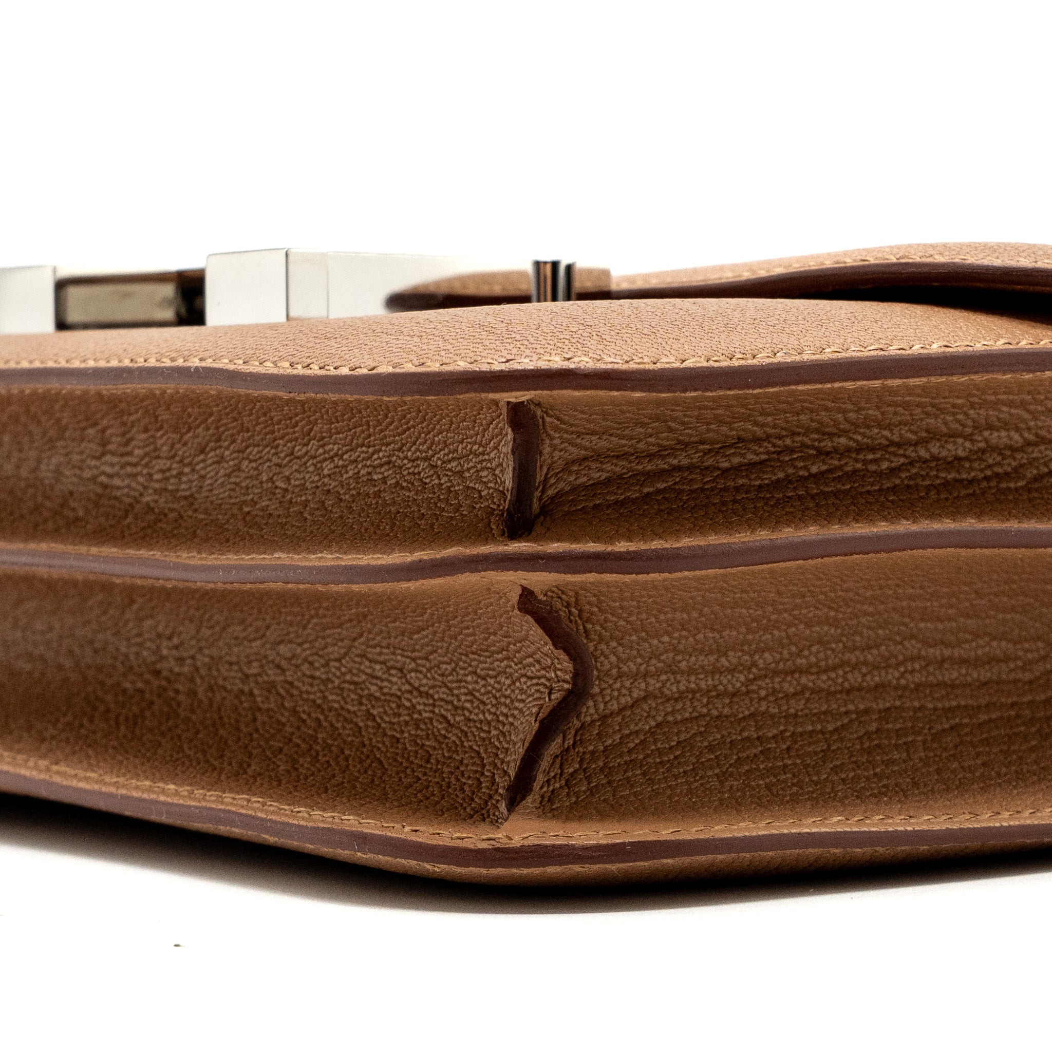 HERMES MINI CONSTANCE CHEVRE MYSORE 2J QUEBRACHO SHW