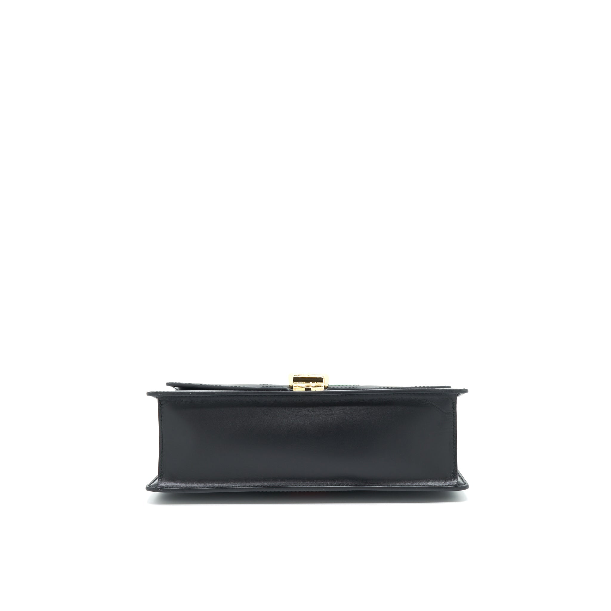 GUCCI SMALL SYLVIE SHOULDER BAG BLACK