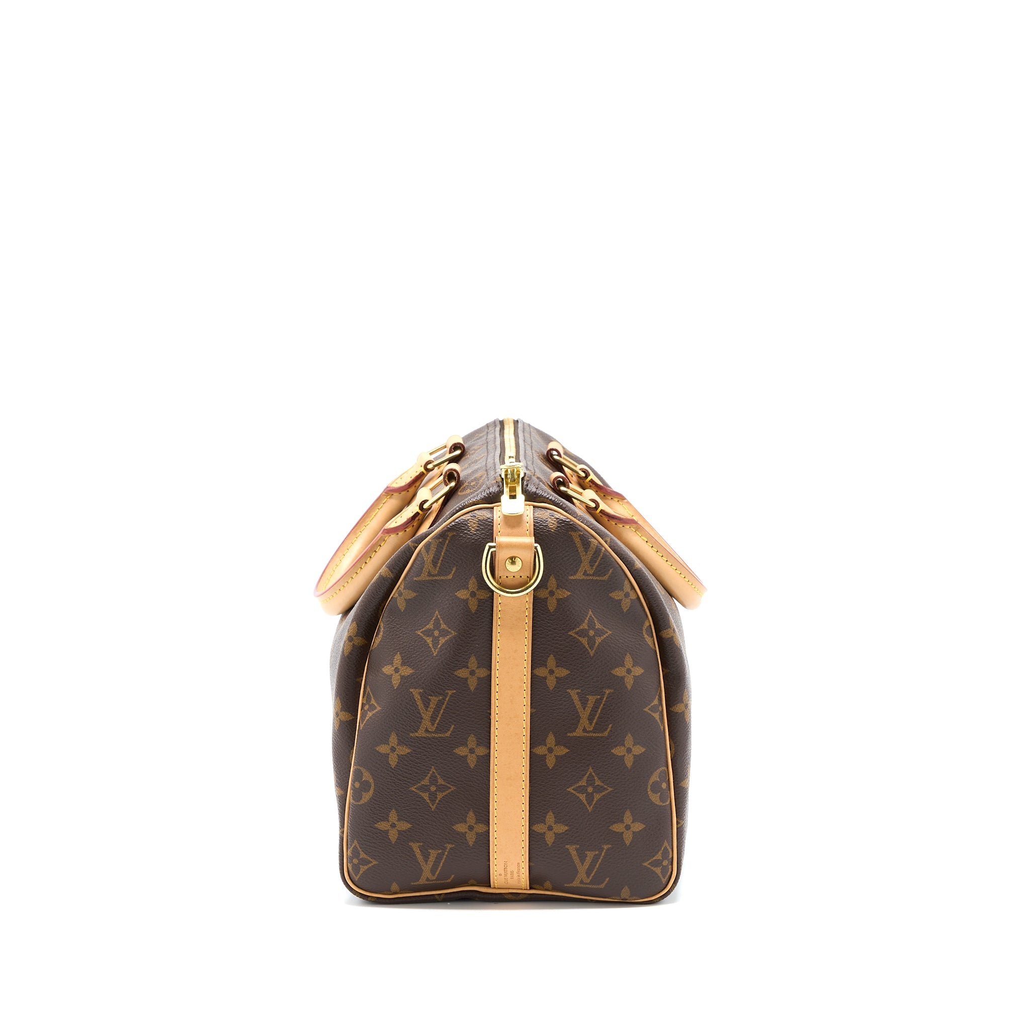 LOUIS VUITTON SPEEDY BANDOULIERE 30 MONOGRAM CANVAS GHW (NEW VERSION)