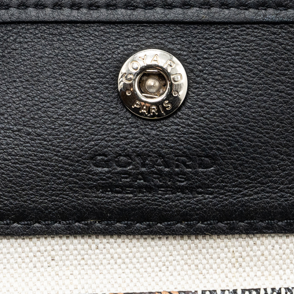 GOYARD ANJOU MINI BAG CAVAS/CALFSKIN BLACK SHW