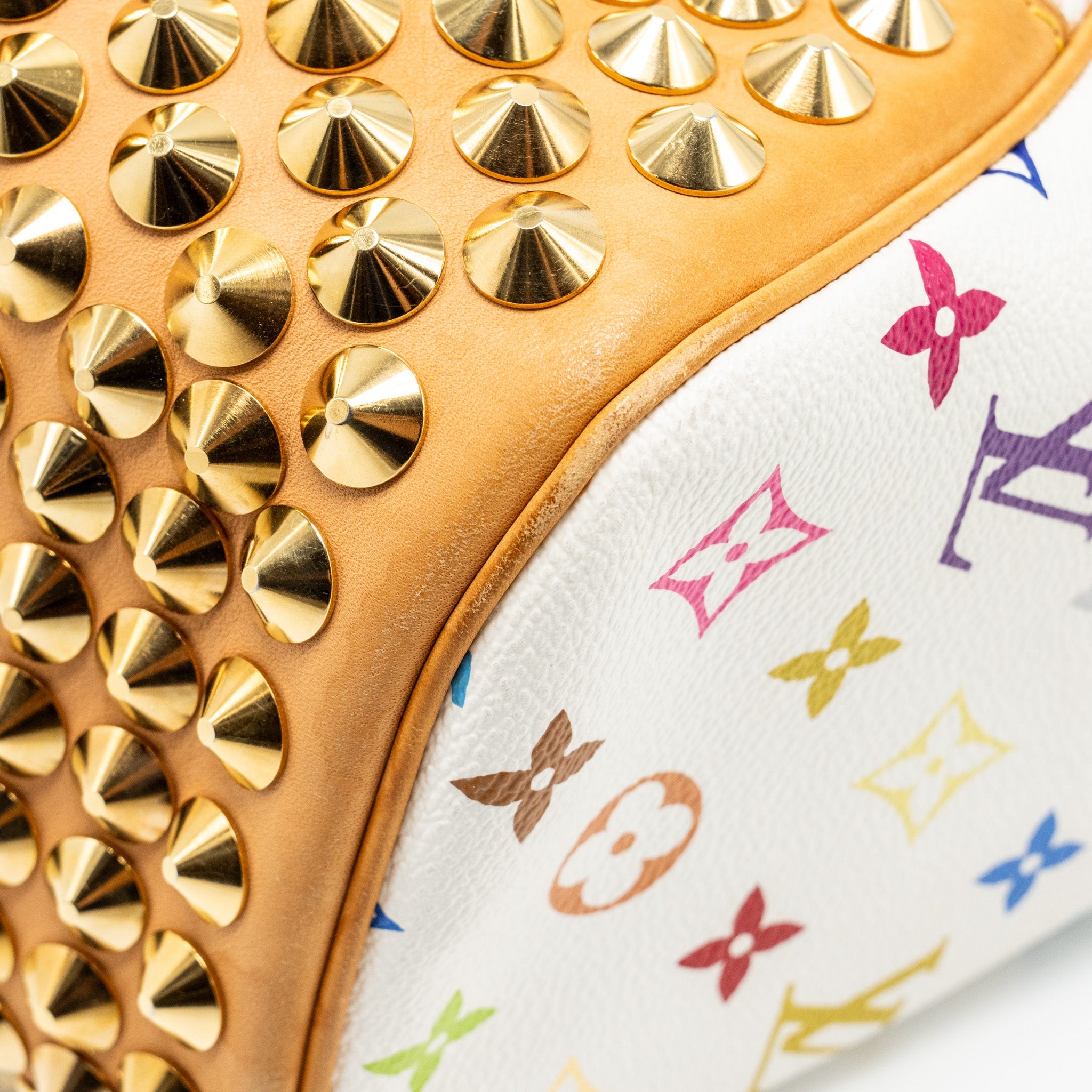 LOUIS VUITTON CHRISSIE SHOULDER BAG MONOGRAM CANVAS WHITE MULTICOLOUR GHW
