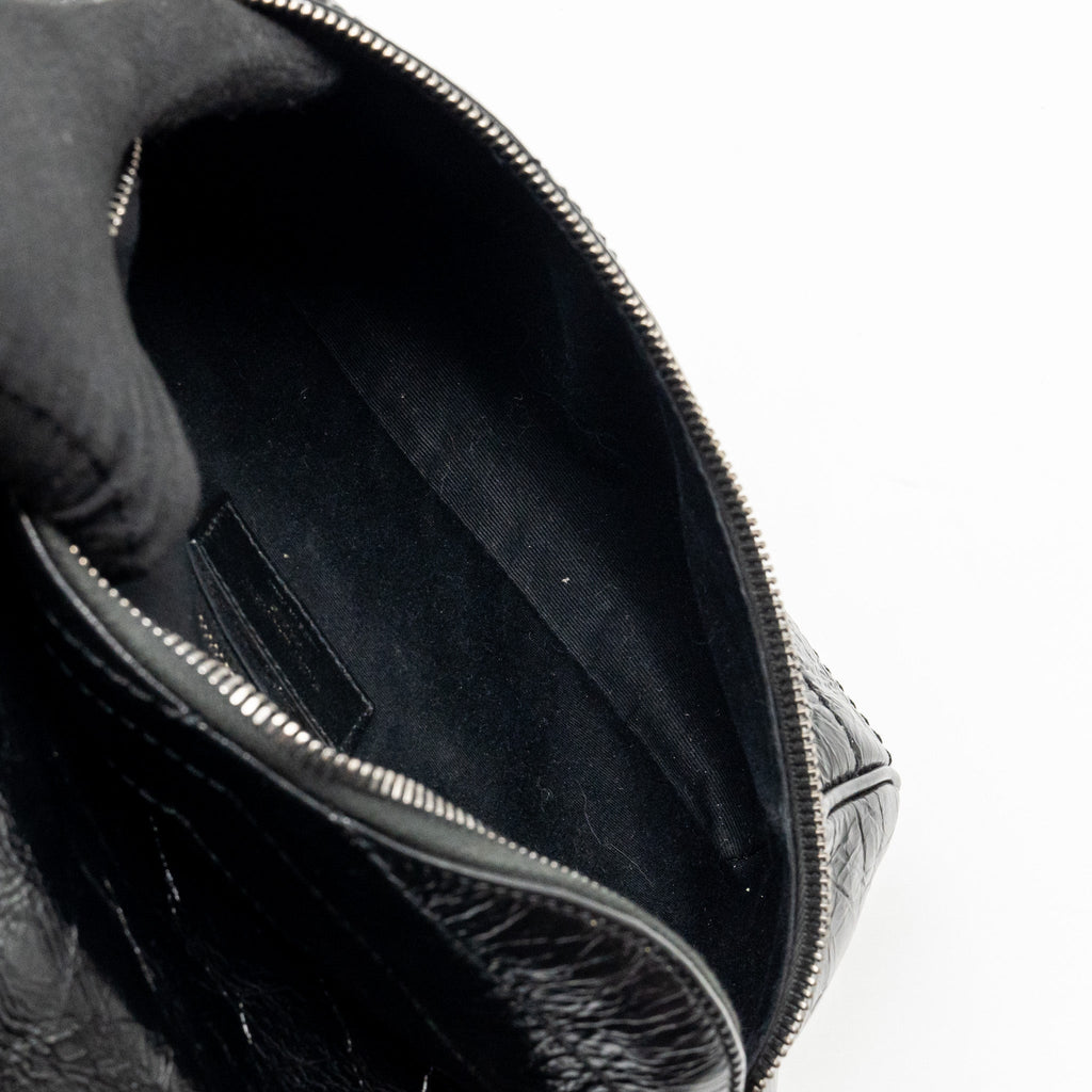 SAINT LAURENT NIKI BODY CALFSKIN BLACK SHW