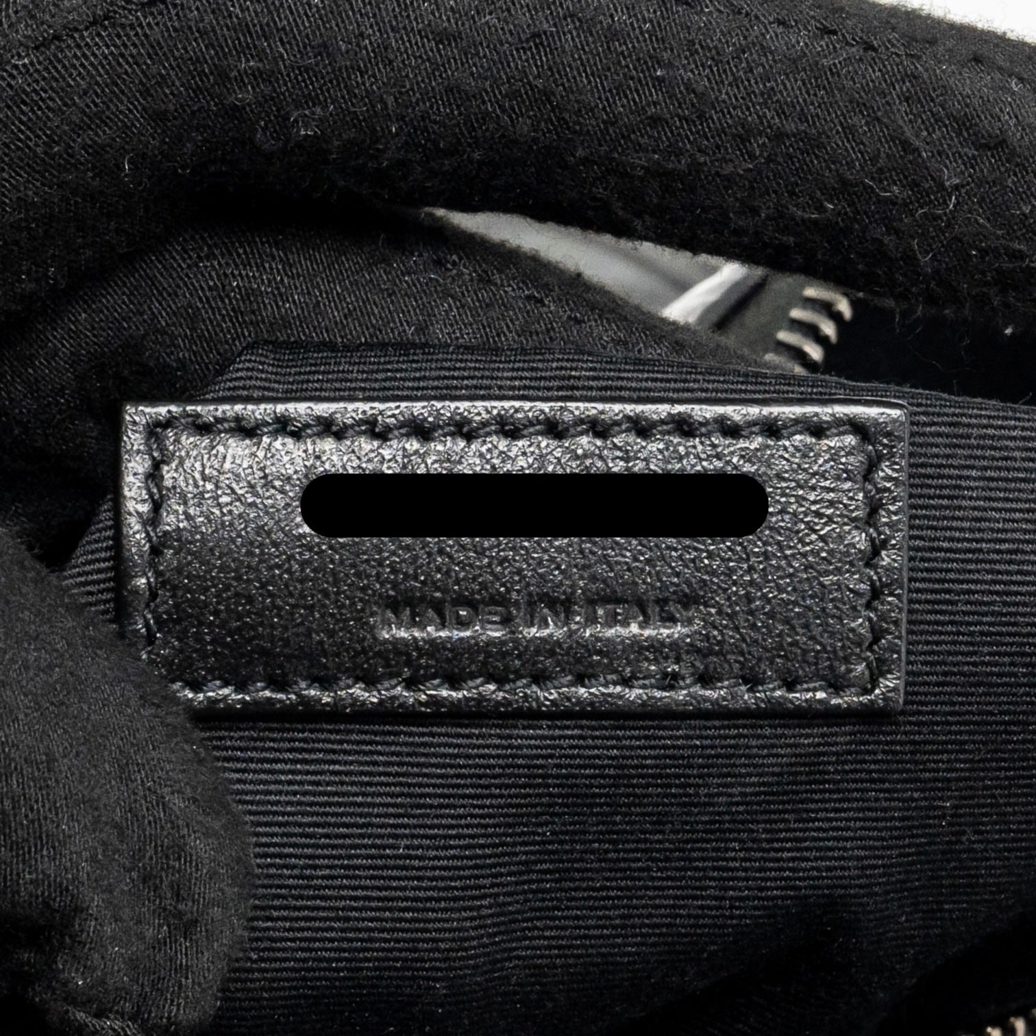 SAINT LAURENT NIKI BODY CALFSKIN BLACK SHW