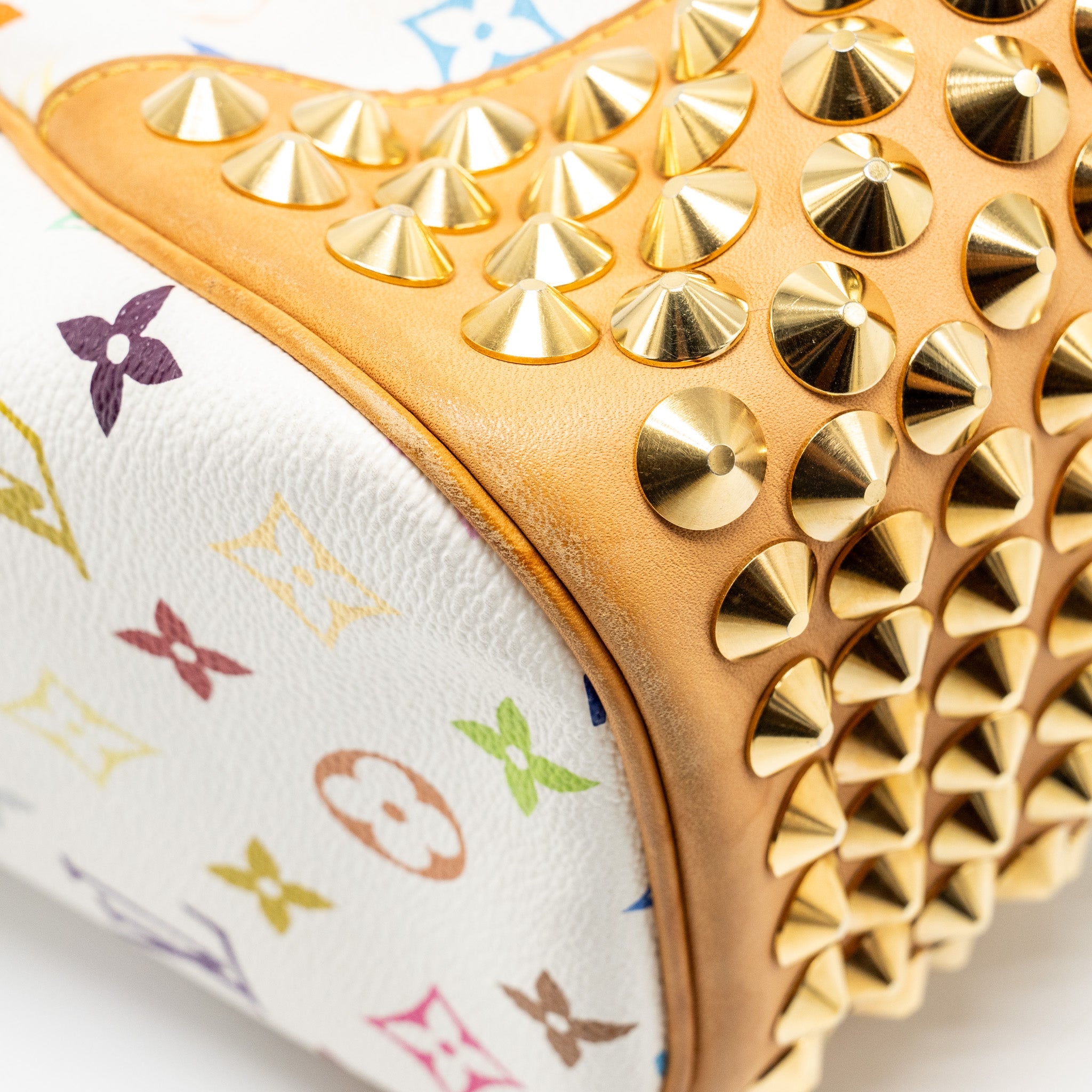 LOUIS VUITTON CHRISSIE SHOULDER BAG MONOGRAM CANVAS WHITE MULTICOLOUR GHW