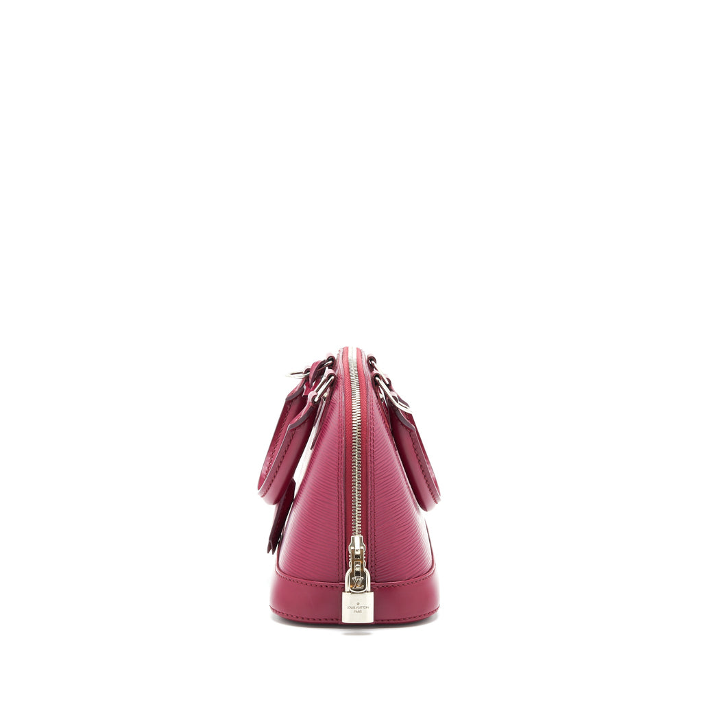 LOUIS VUITTON ALMA BB EPI LEATHER RASPBERRY SHW