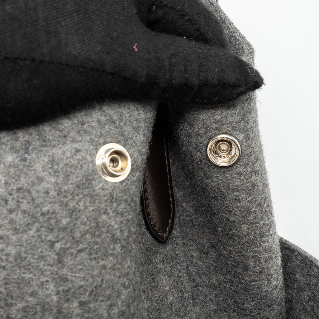 HERMES THE GROOMING BAG WOOL ACIER SHW