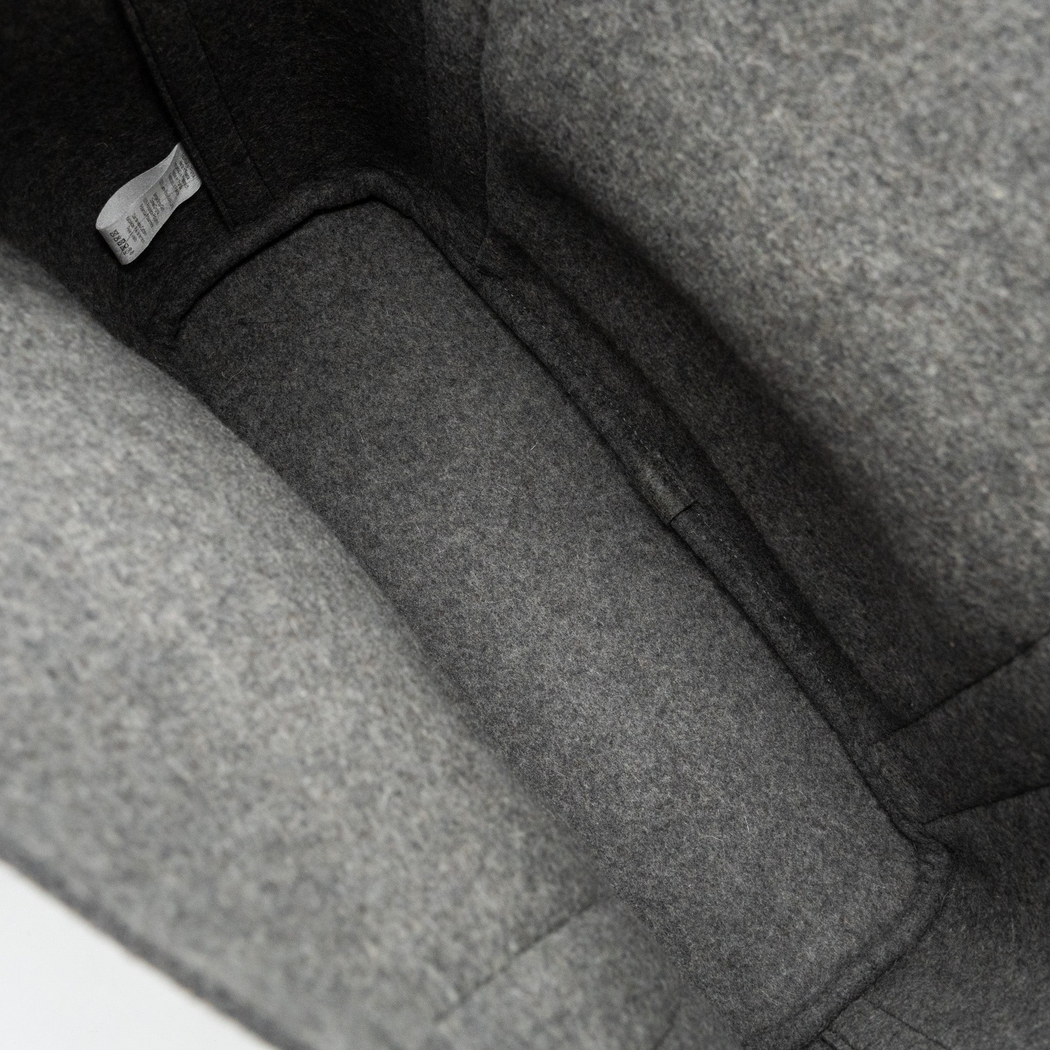 HERMES THE GROOMING BAG WOOL ACIER SHW