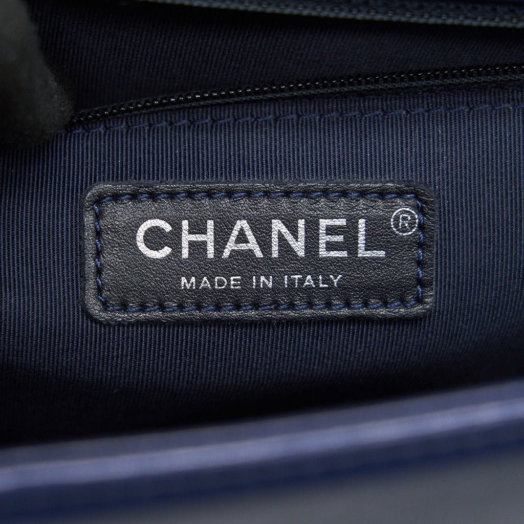 CHANEL LARGE LE BOY NAVY SHW
