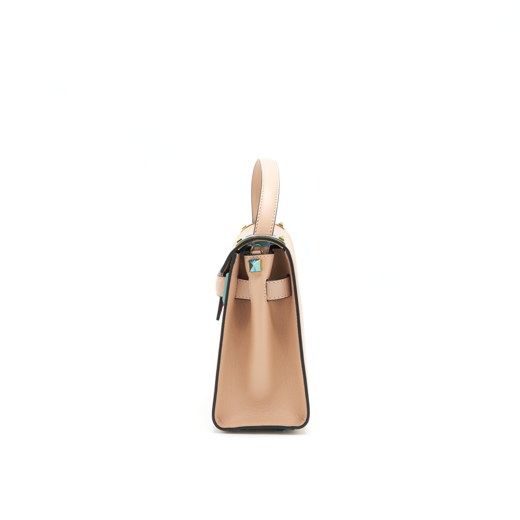 VALENTINO MY ROCKSTUD TOTE BAG BEIGE