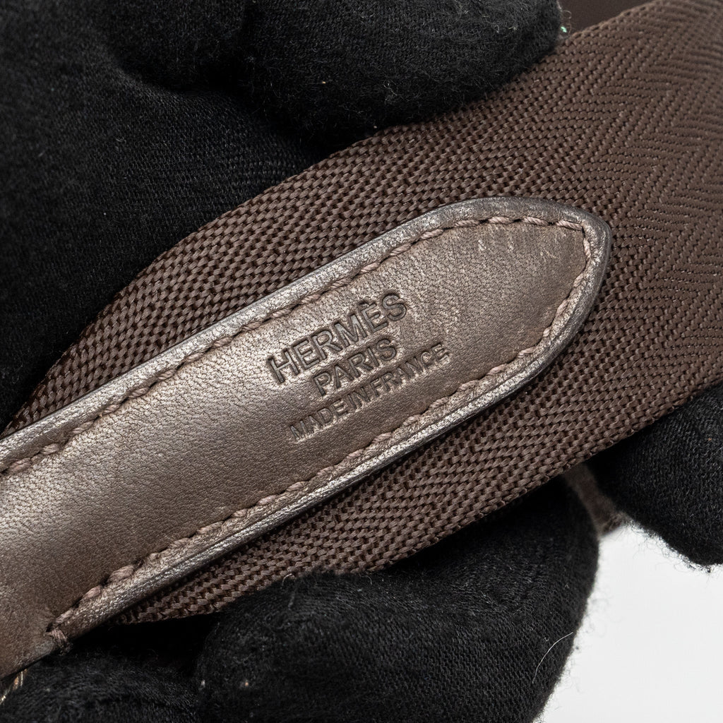 HERMES THE GROOMING BAG WOOL ACIER SHW