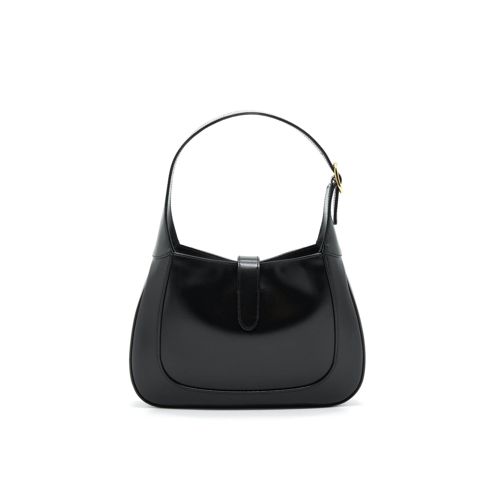 GUCCI JACKIE 1961 IN BLACK LEATHER IN GHW