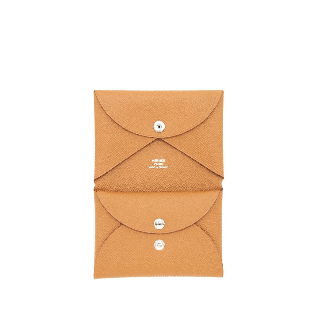 HERMES CALVI DUO EPSOM GOLD