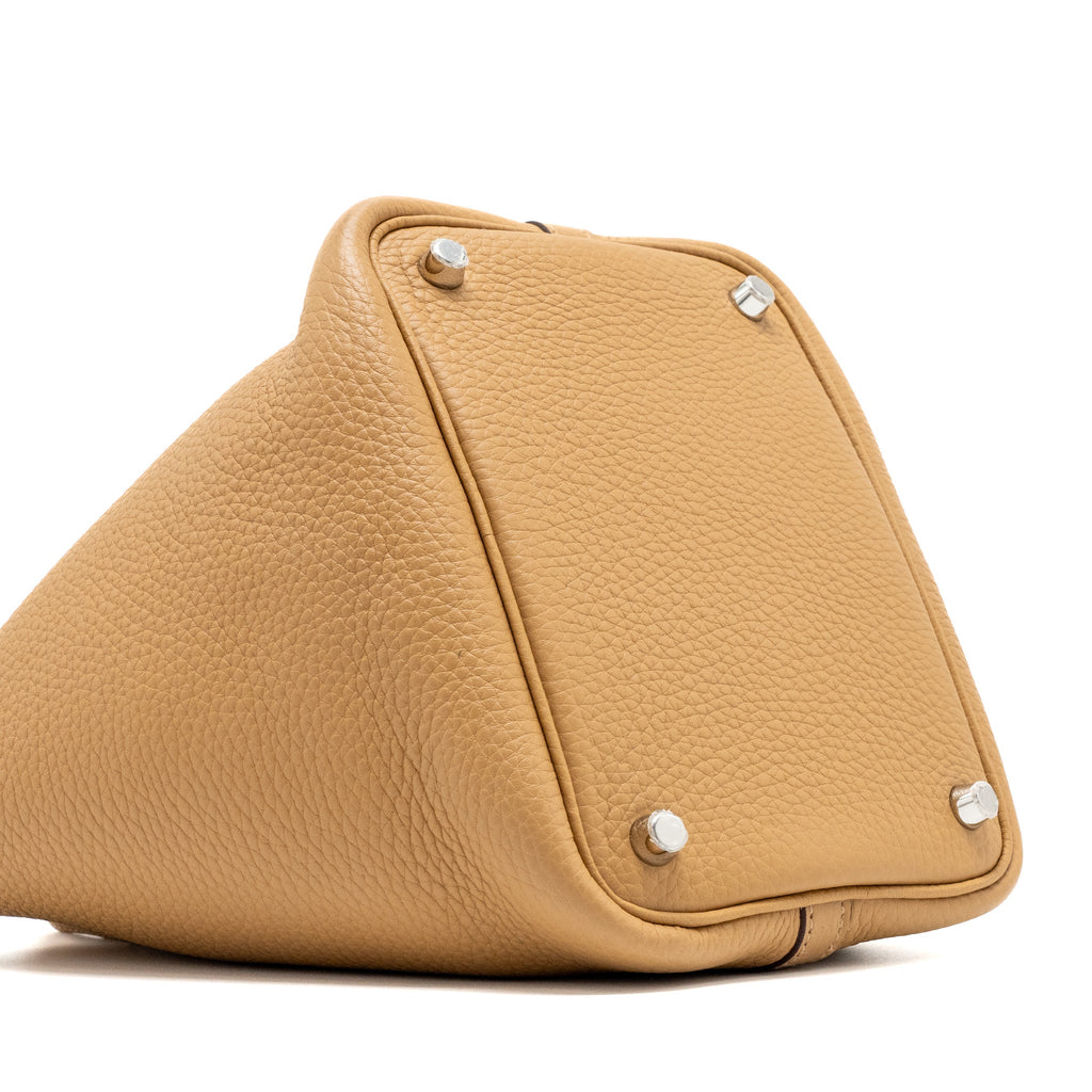 HERMES PICOTIN 18 LOCK BAG CLEMENCE BISCUIT SHW